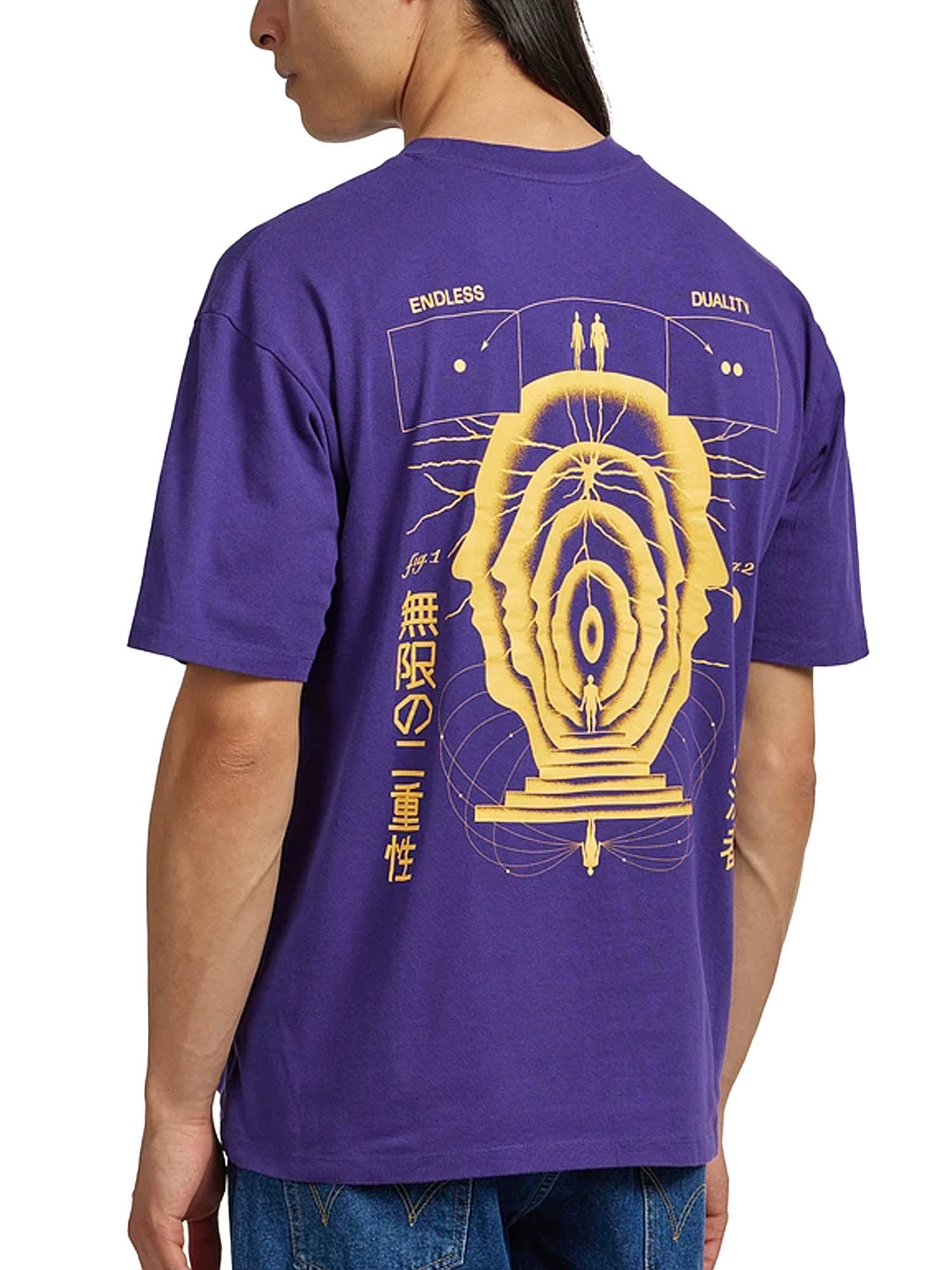 Edwin Mind Drifter T-Shirt Viola