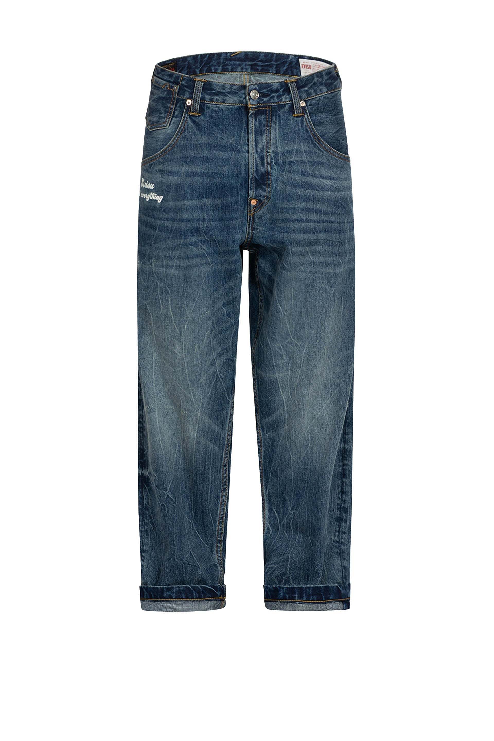 PANTALONI Blu Evisu