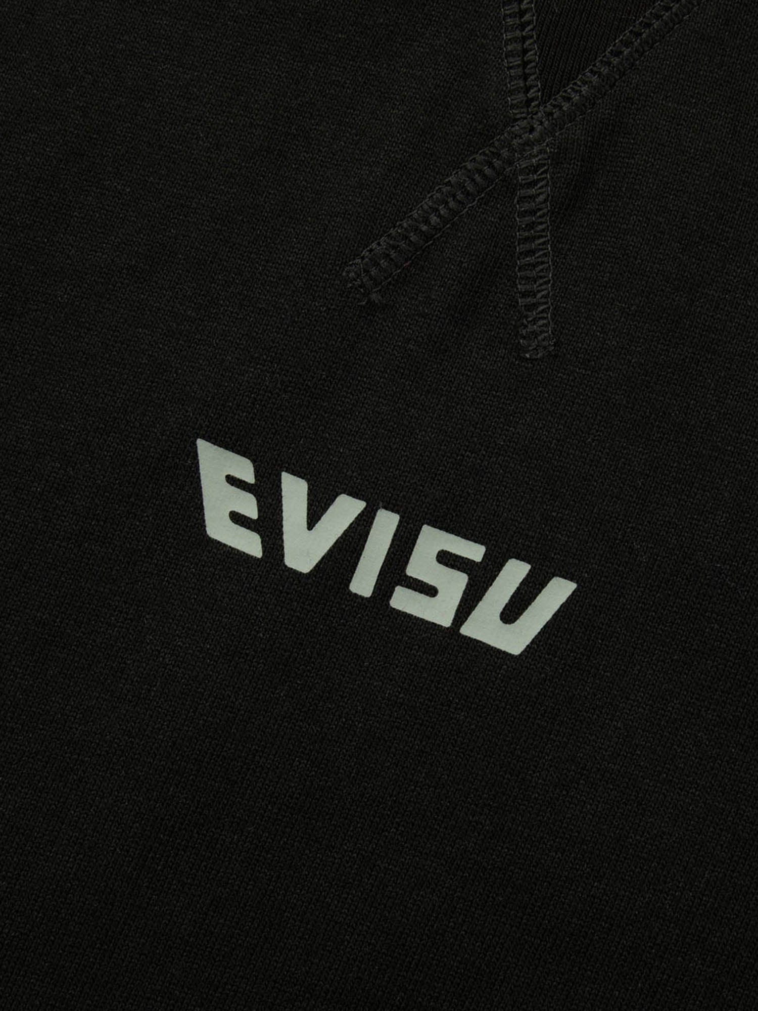 Evisu Lucky Slot Machine Print Loose Fit T-shirt Nero