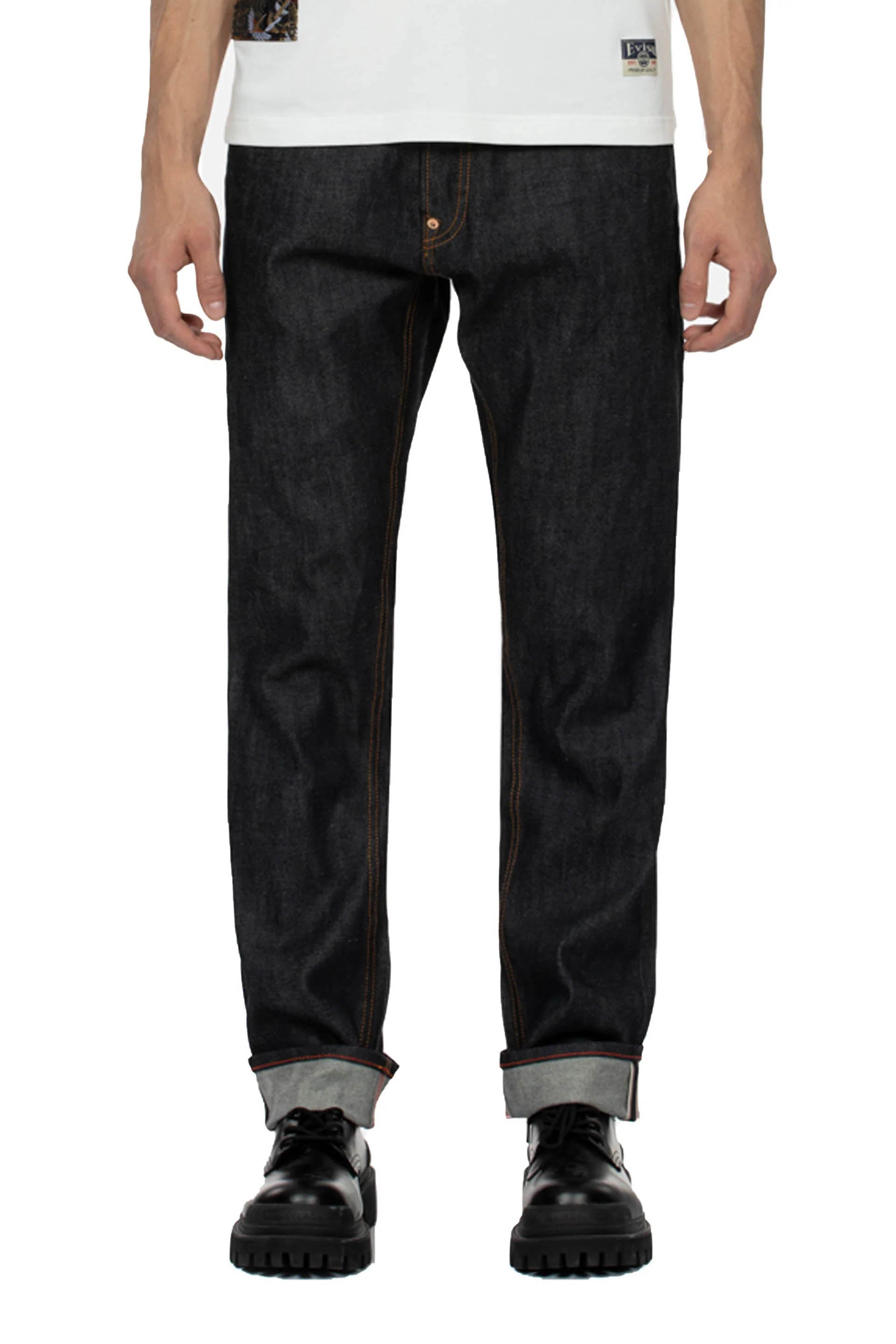 PANTALONI Blu Evisu