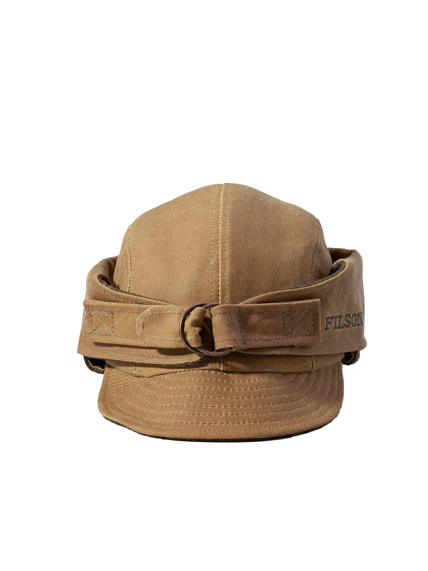 Filson Cappello Tin Cloth Wildfowl Hat Marrone