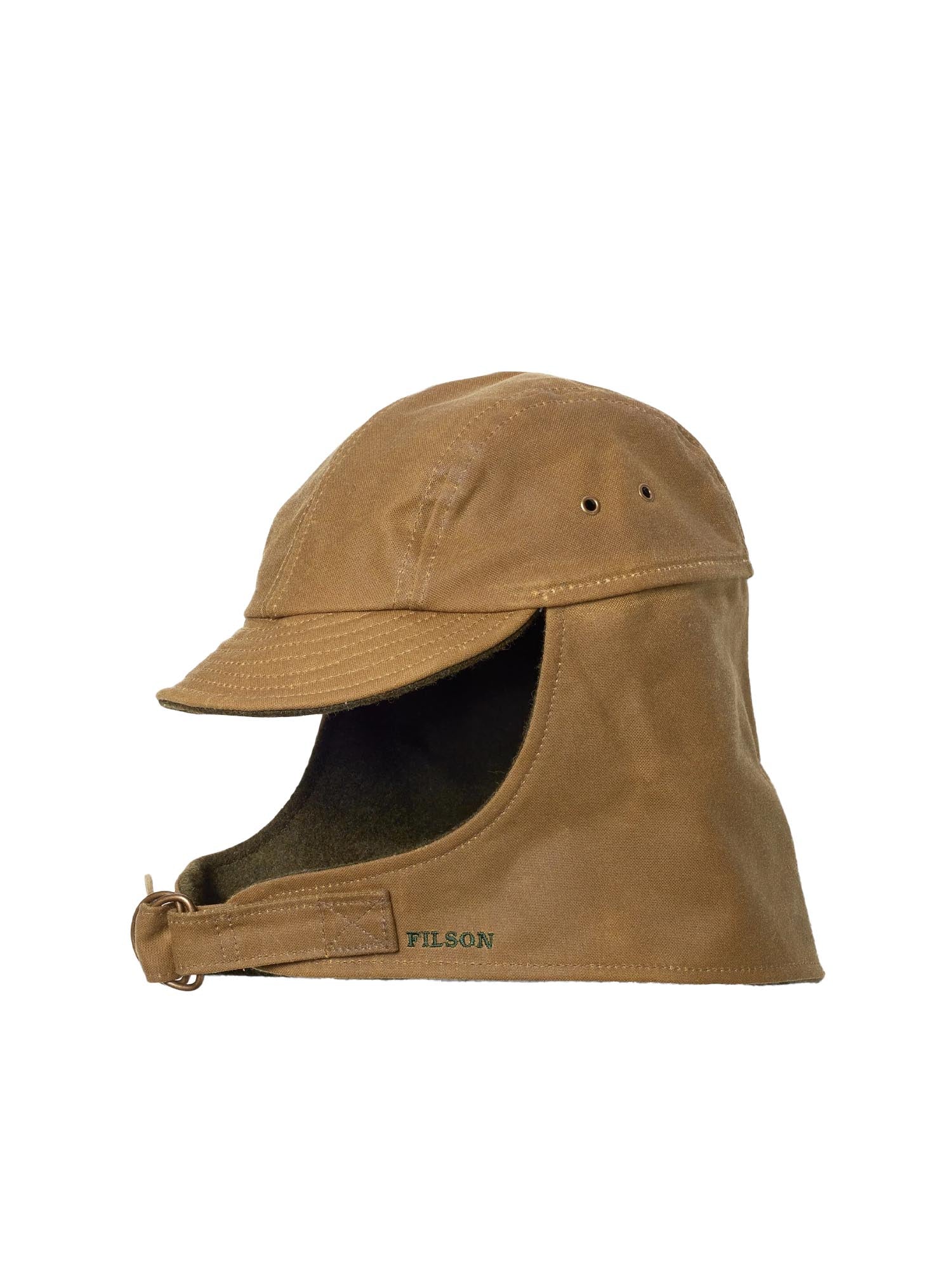 Filson Cappello Tin Cloth Wildfowl Hat Marrone