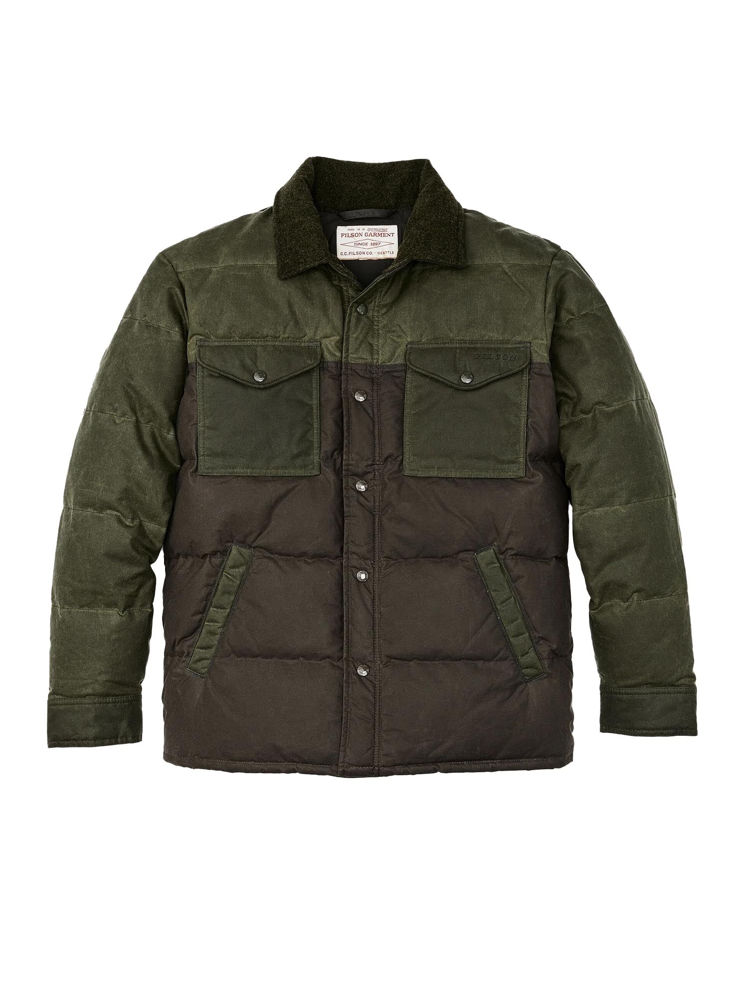 Filson Down Jac-Shirt Verde