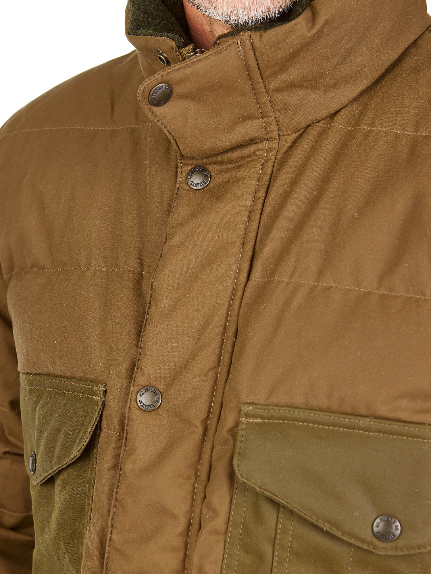 Filson Giacca Down Cruiser Marrone