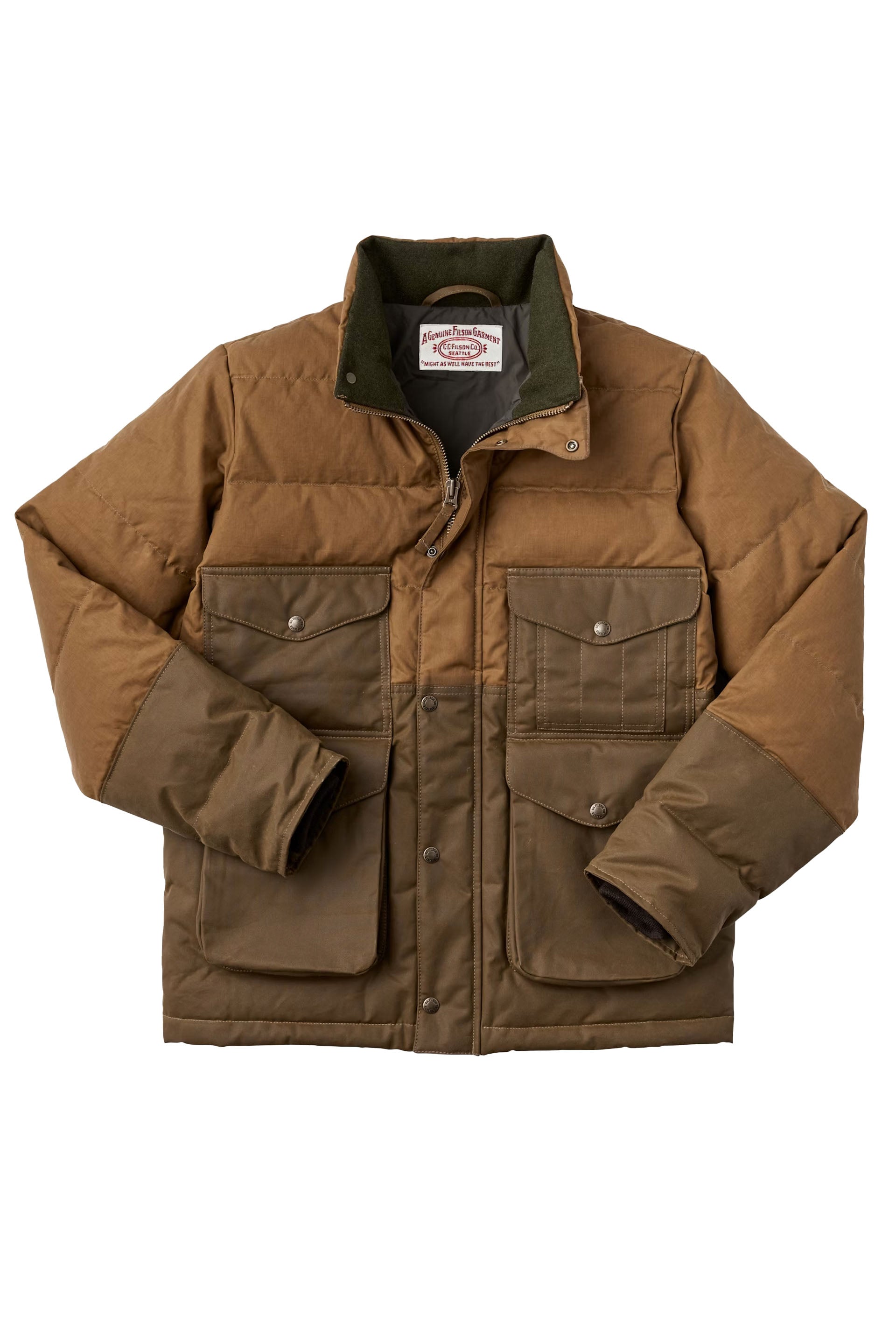 Filson Giacca Down Cruiser Marrone