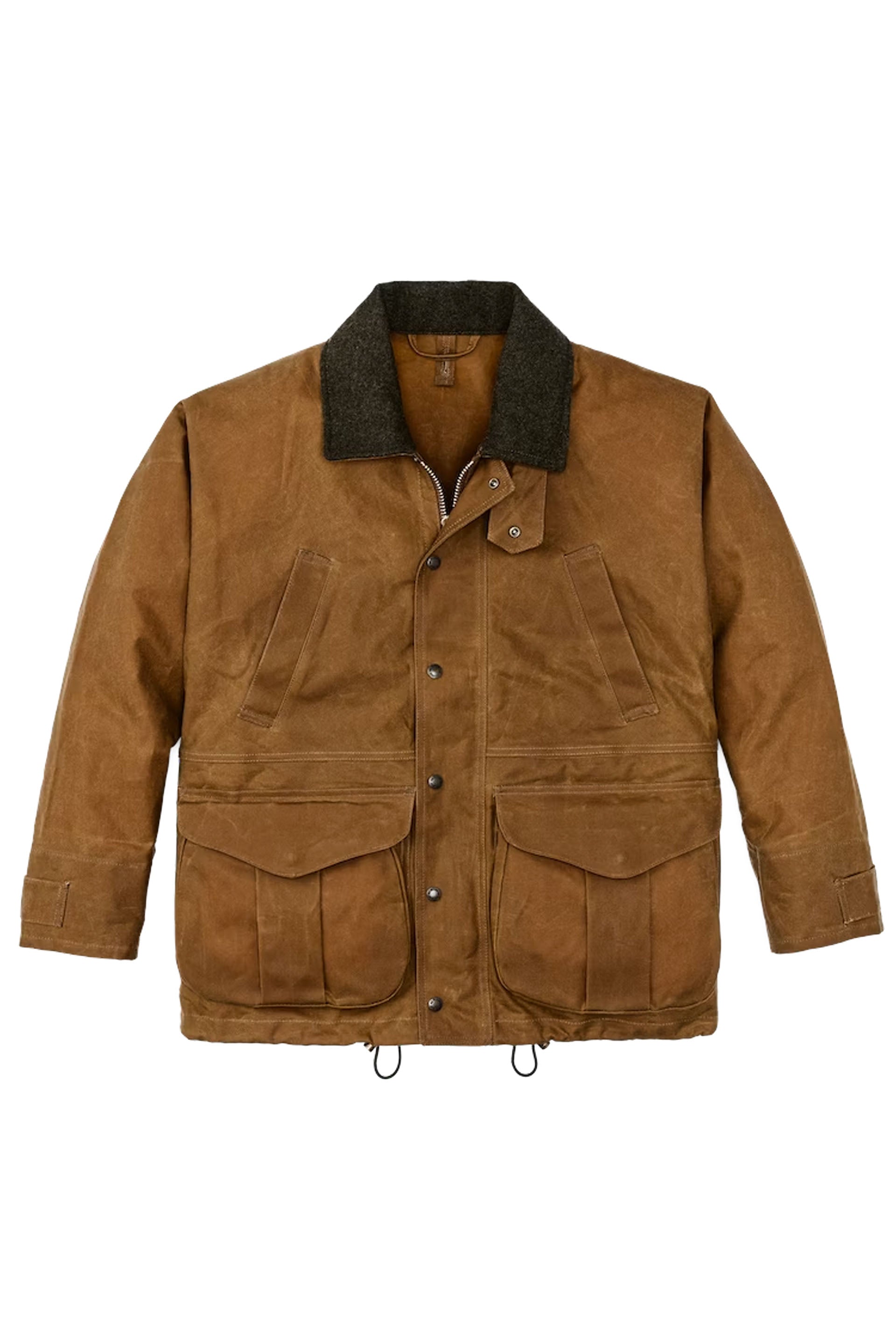 Filson Giacca Tin Cloth Field Marrone