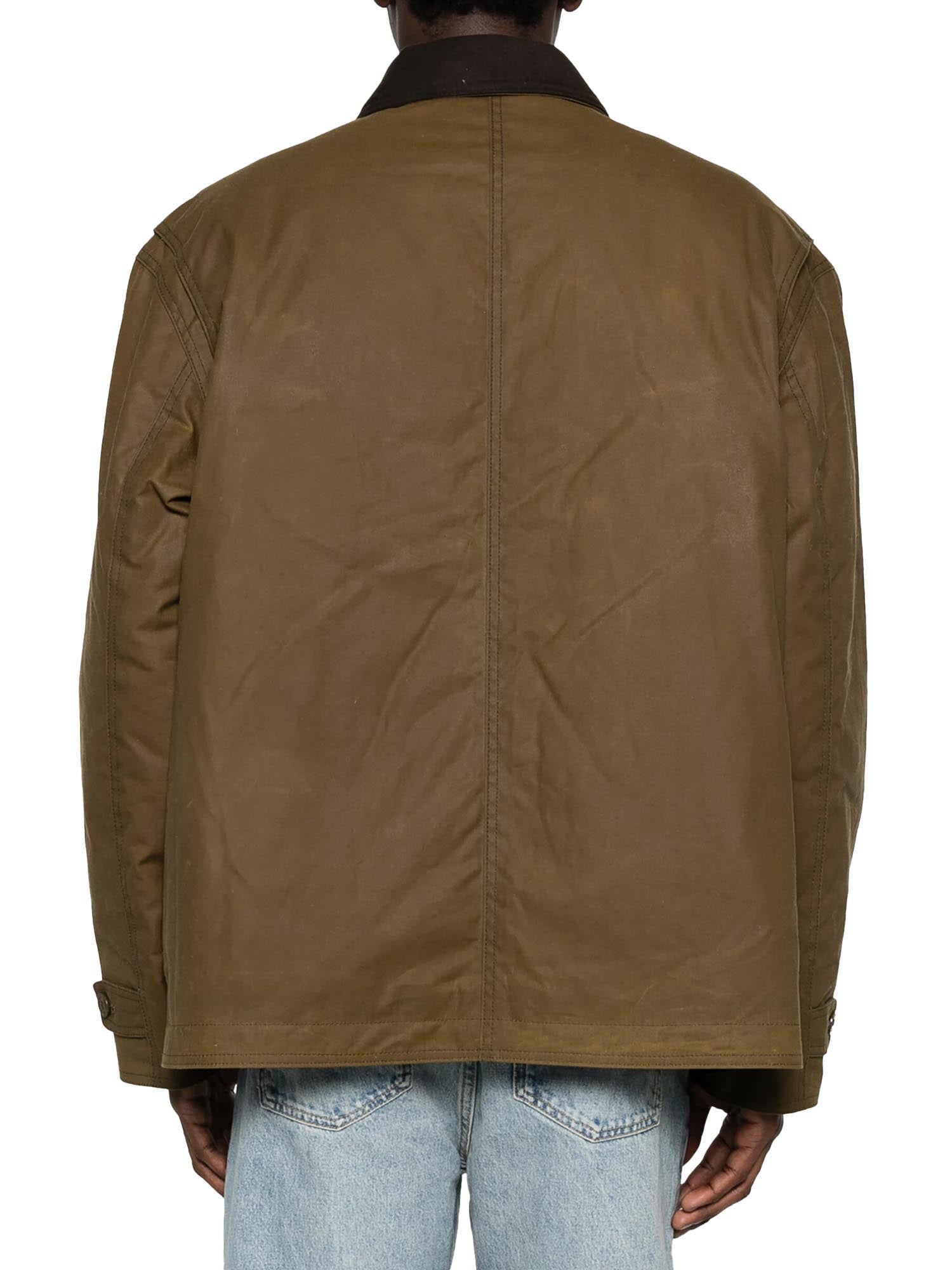 Filson Giacca Waxed Barn Coat Marrone