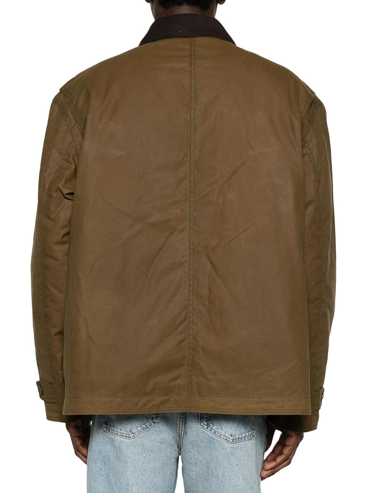 Filson Giacca Waxed Barn Coat Marrone