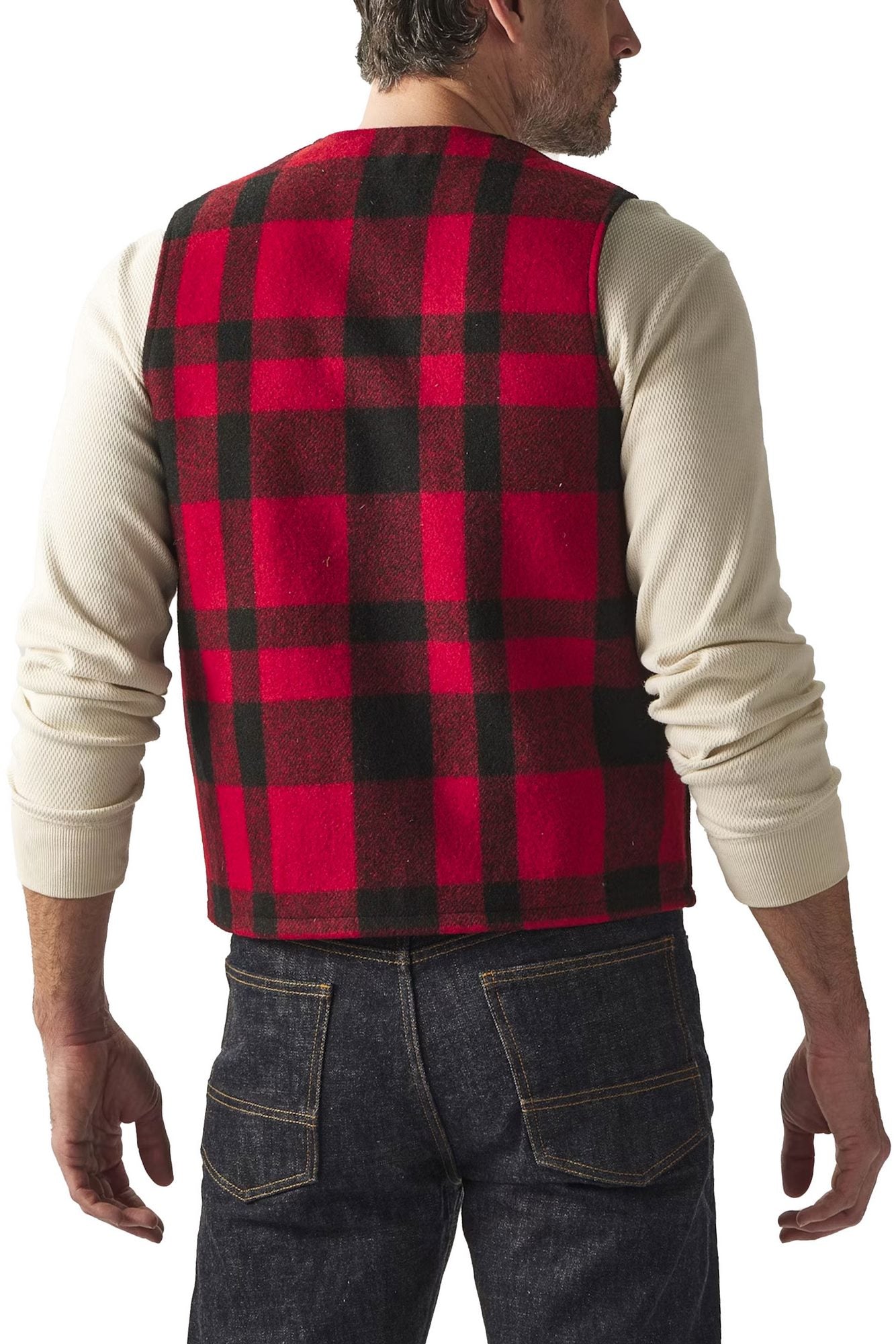 GILET Rosso Filson