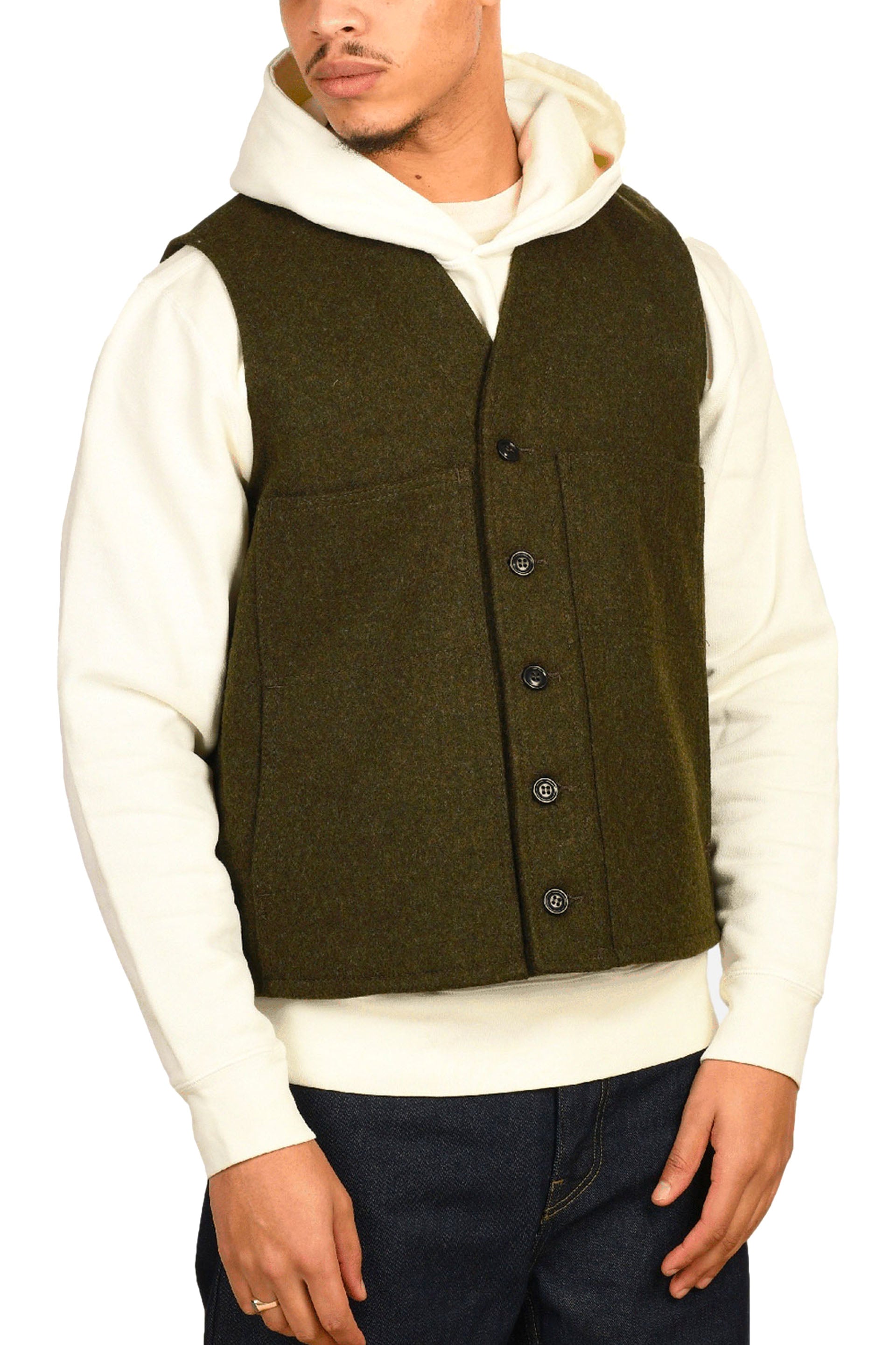 Gilet en laine Mackinaw