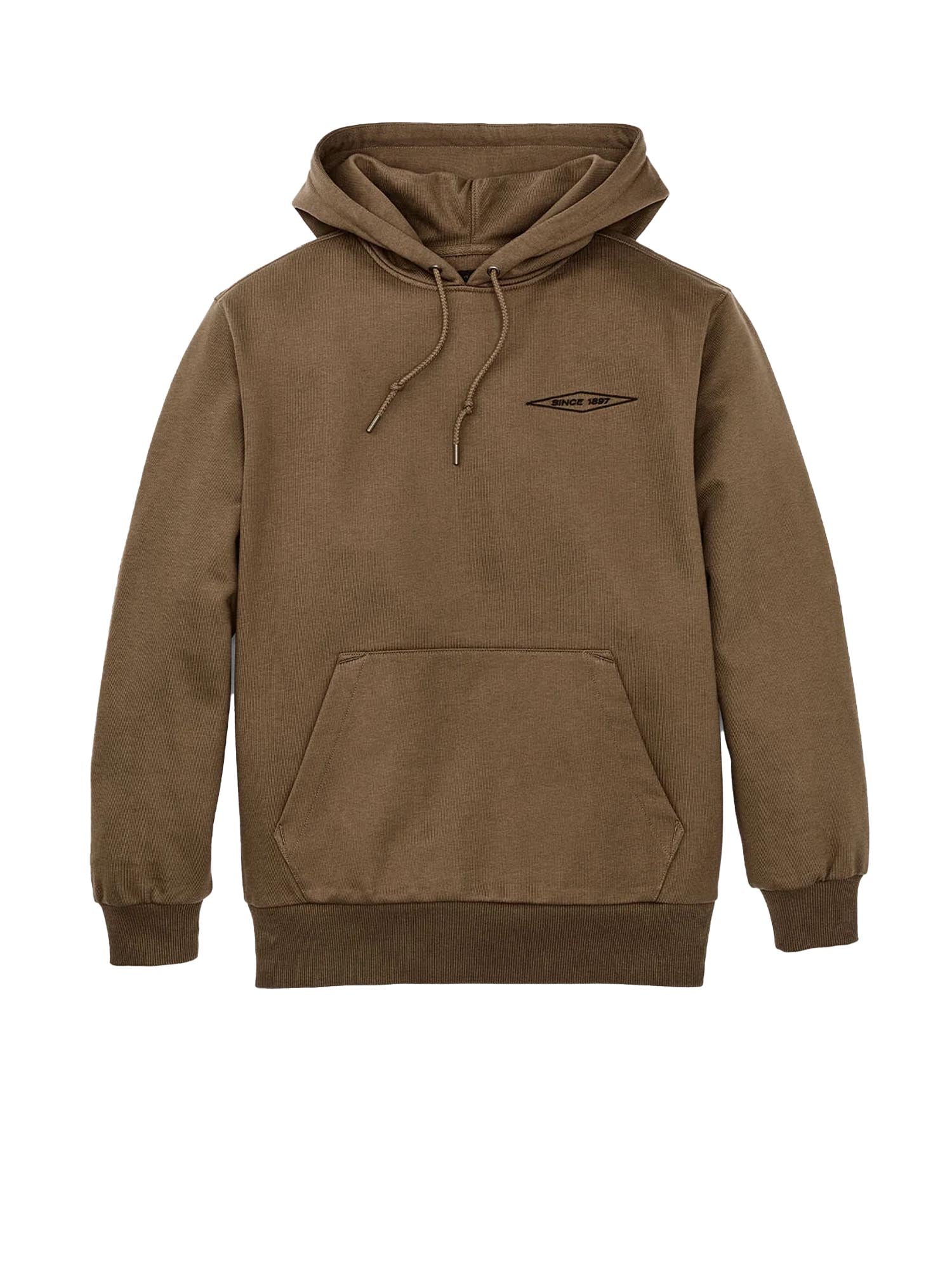 Filson Prospector Embroidered Hoodie Marrone