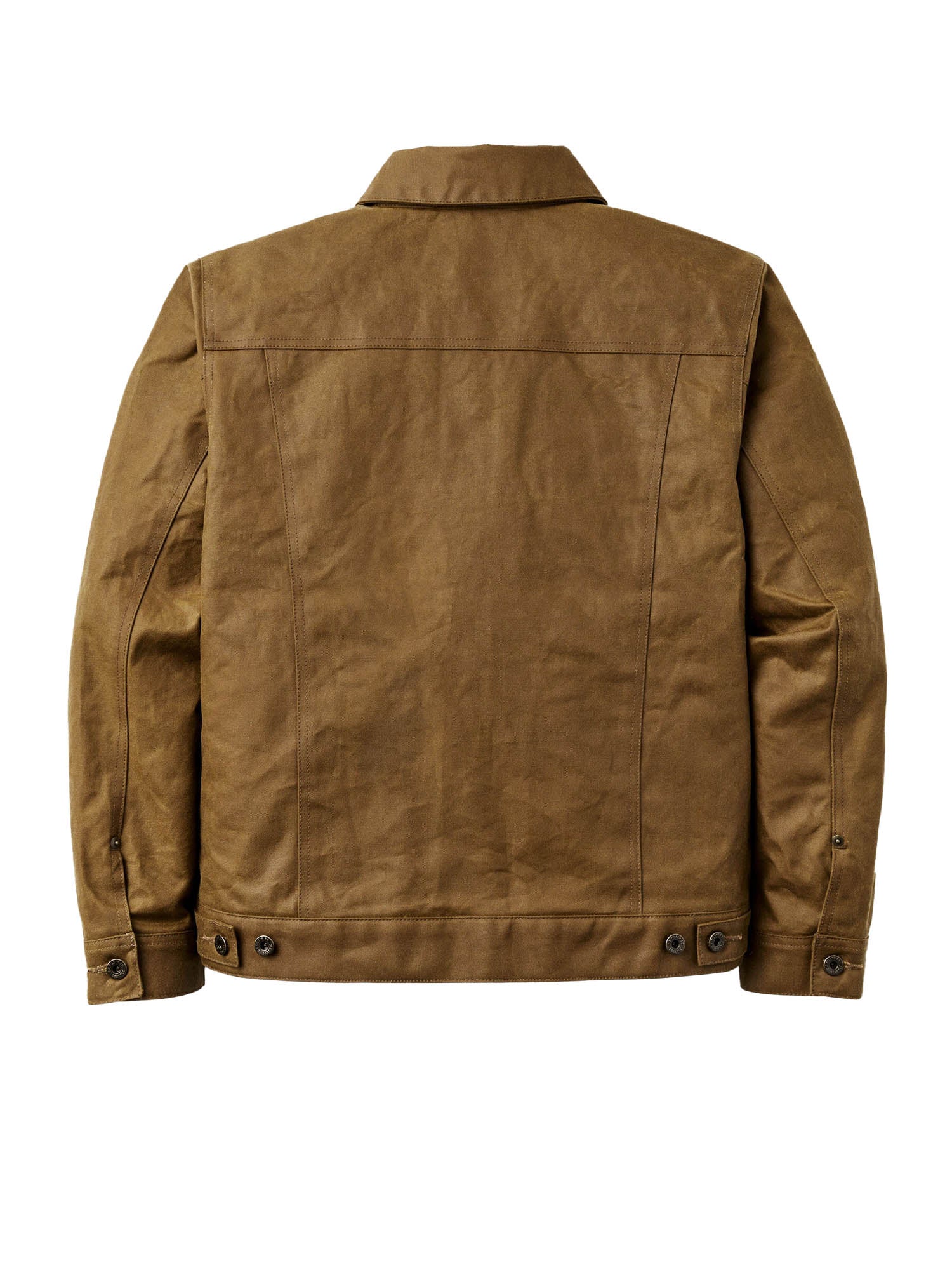 Filson Tin Cloth Short Lined Cruiser Jacket Marrone