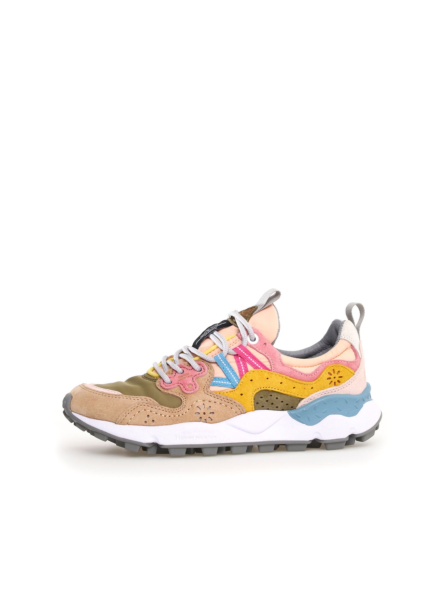 Flower Mountain Yamano 3 Woman Suede Nylon Rosa