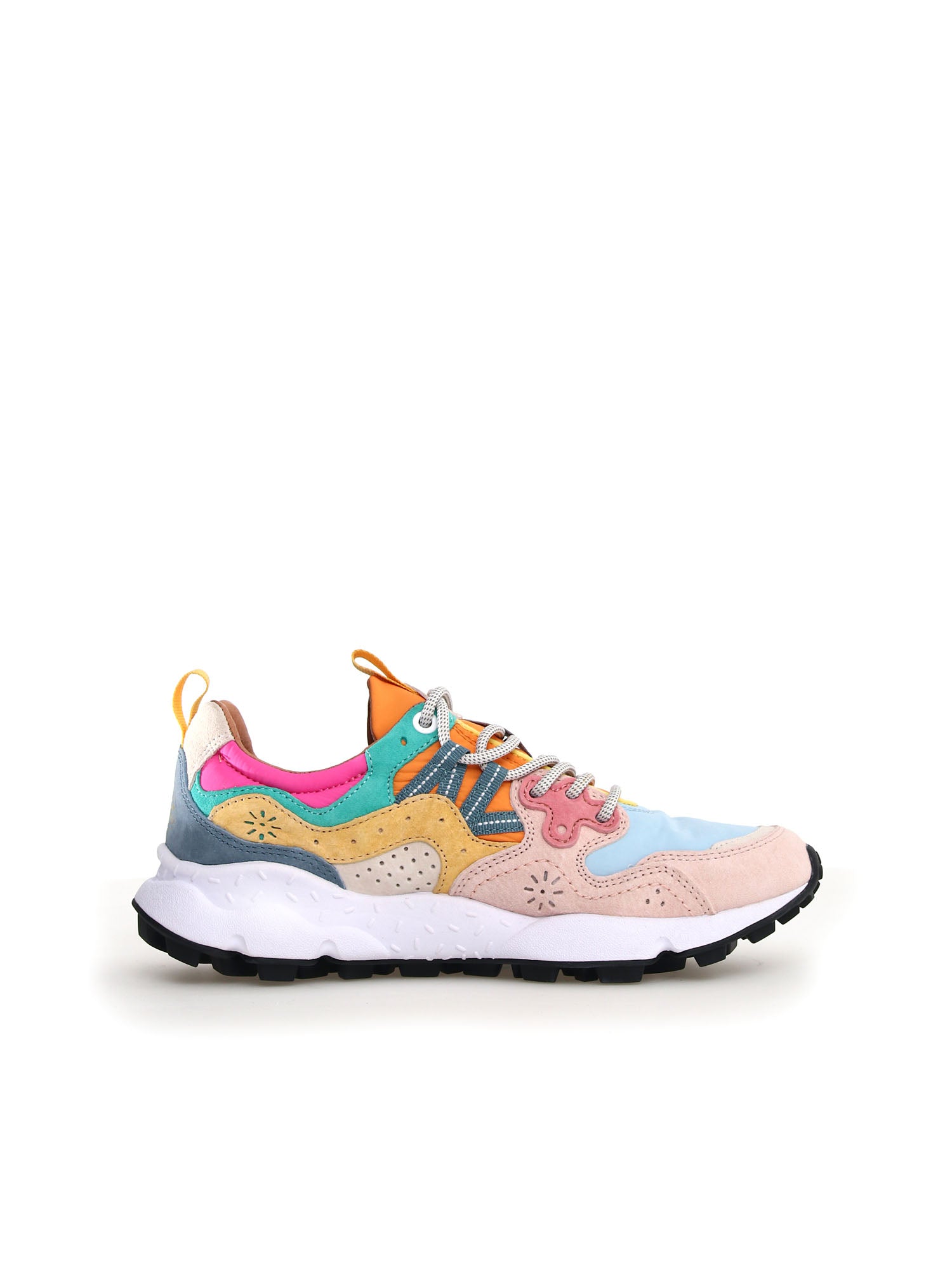 Flower Mountain Yamano 3 Woman Suede Nylon Rosa