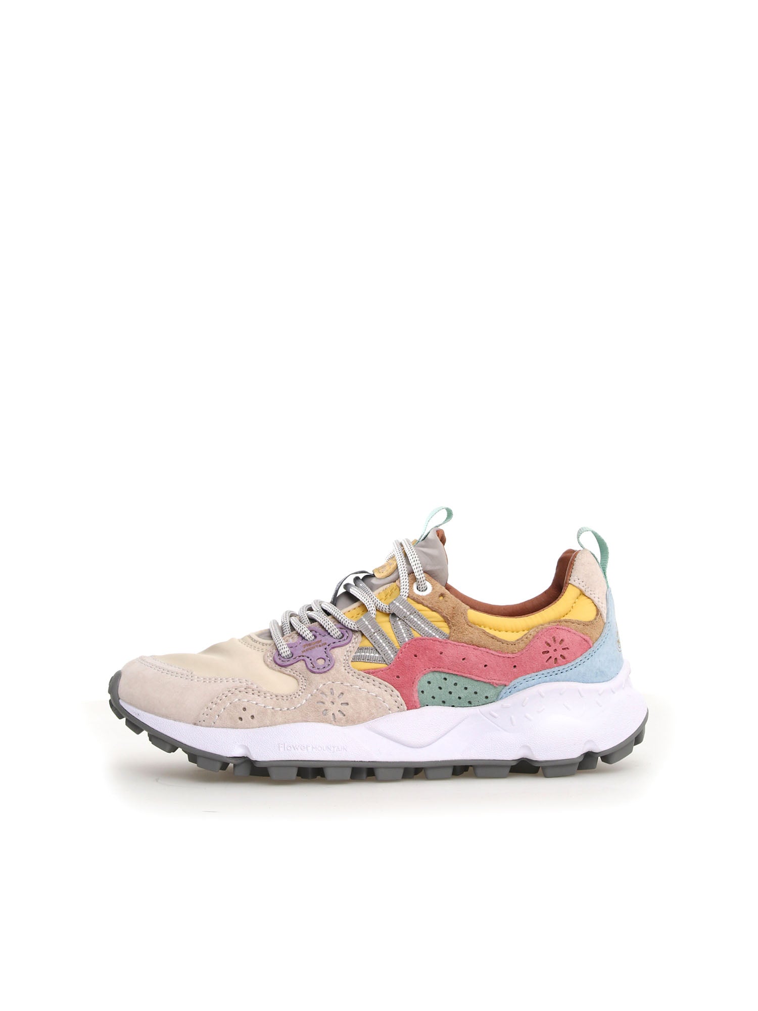 Flower Mountain Yamano 3 Woman Suede Nylon Rosa