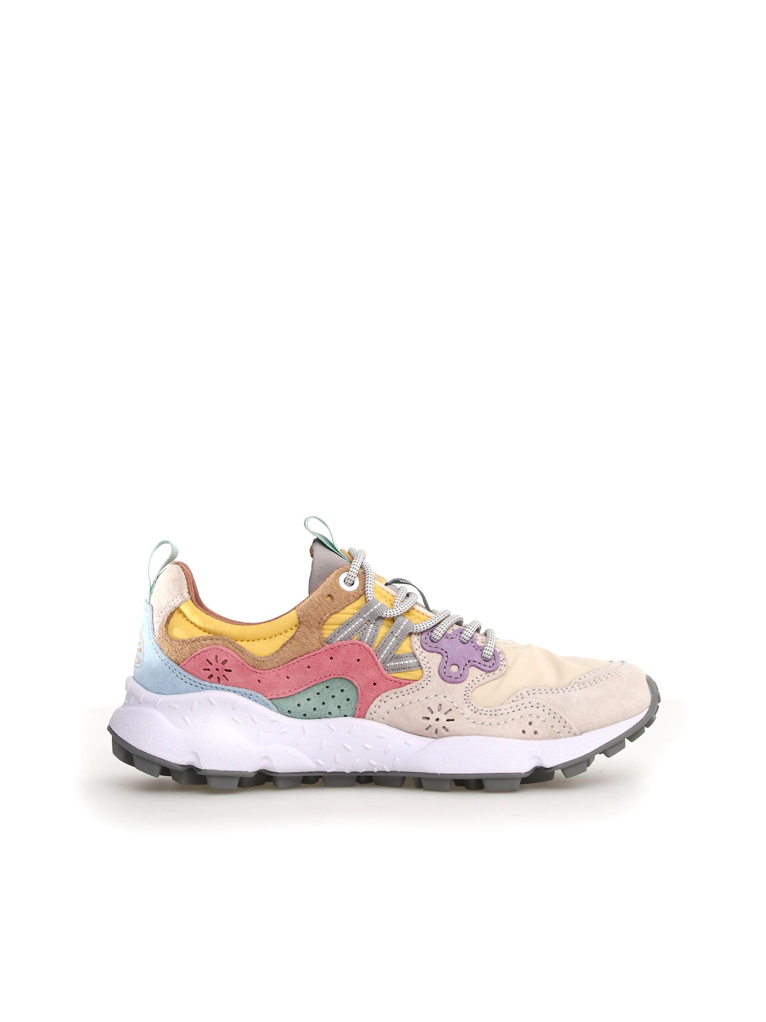 Flower Mountain Yamano 3 Woman Suede Nylon Rosa