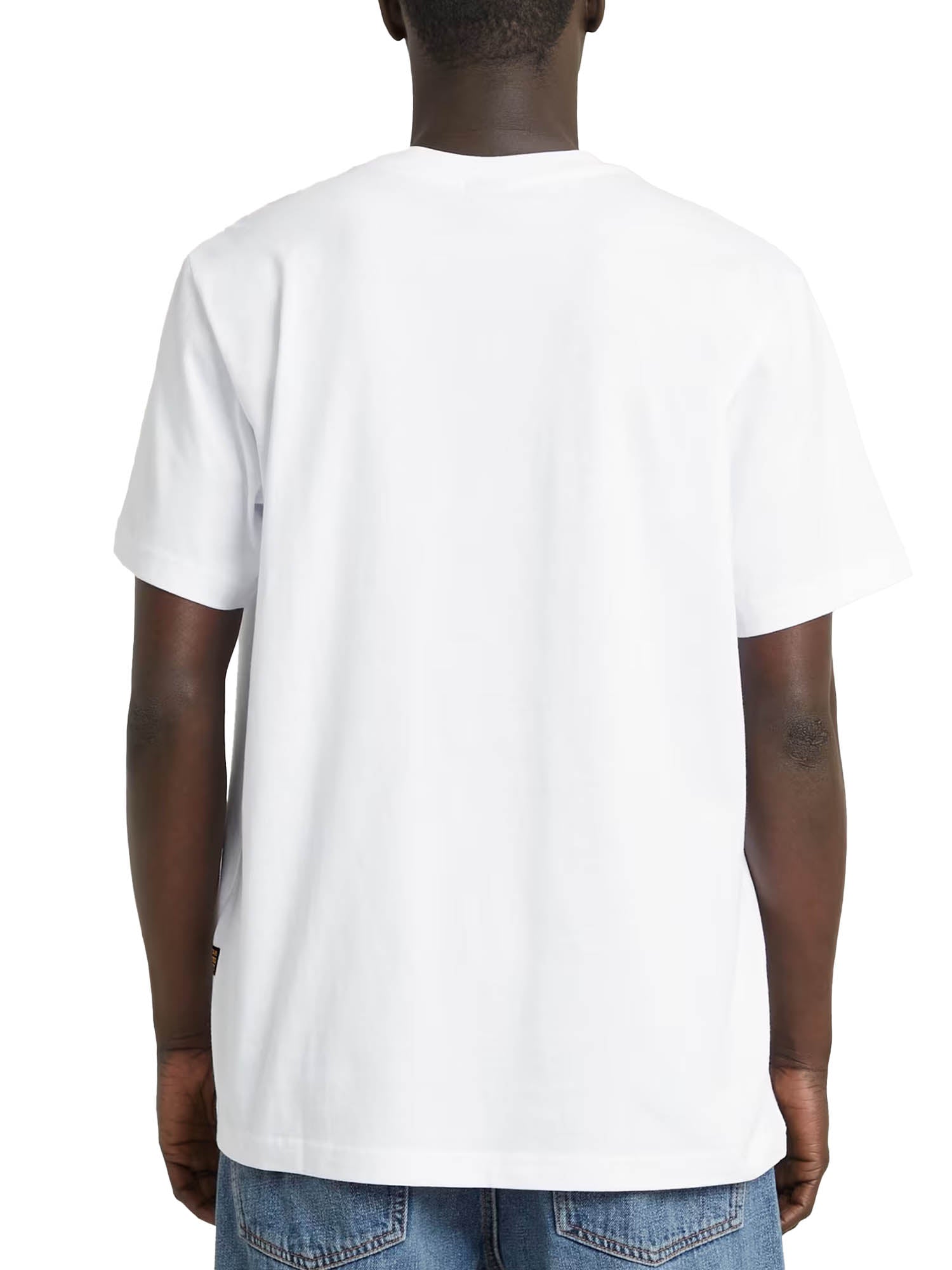 G-star Raw Boombox Cartoon Loose T-Shirt Bianco