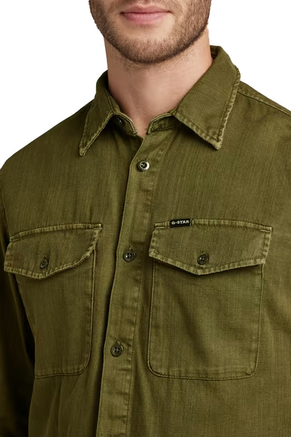 CAMICIE Verde G-star Raw