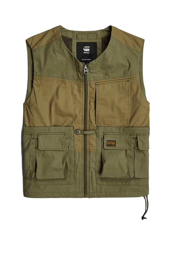 GILET Verde G-star Raw