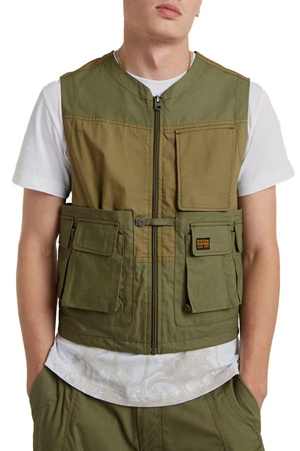 GILET Verde G-star Raw