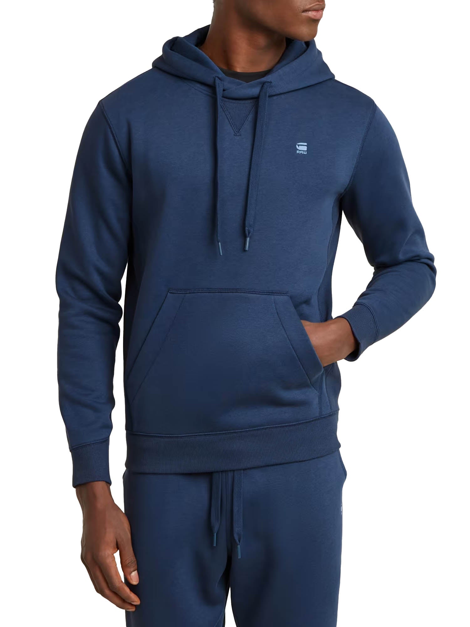 G-star Raw Premium Core Hooded Sweater Blu