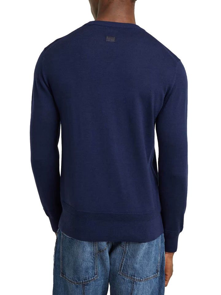 G-star Raw Premium Core Knitted Sweater Blu