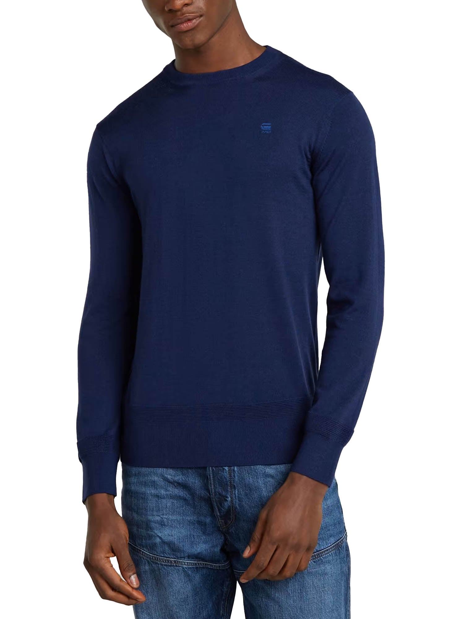 G-star Raw Premium Core Knitted Sweater Blu