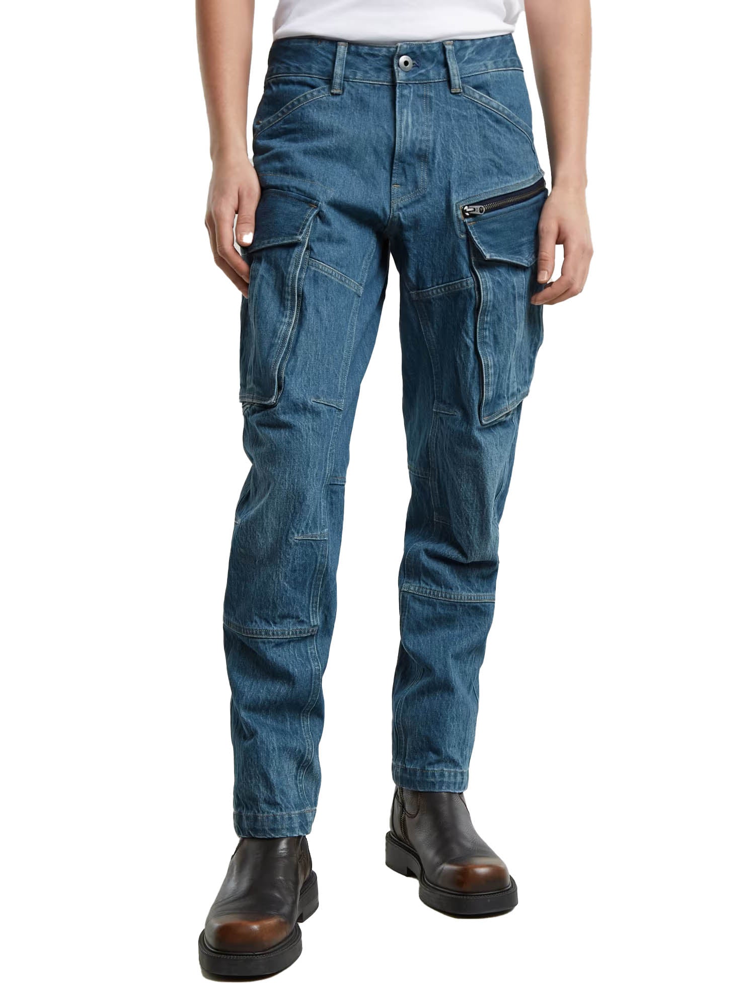 G-star Raw Rovic Zip 3D Regular Tapered Denim Blu