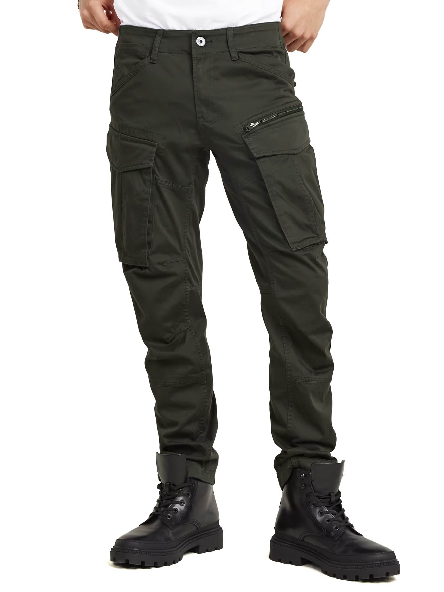 Rovic Zip 3D Regular Tapered Pants