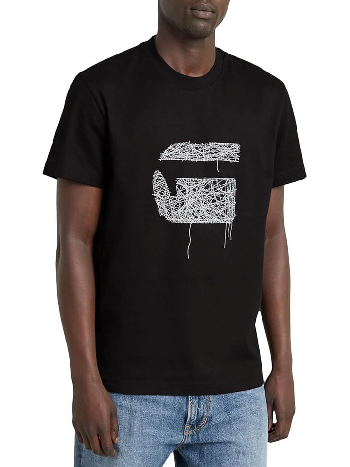 G-star Raw Stitch Burger T-shirt Nero