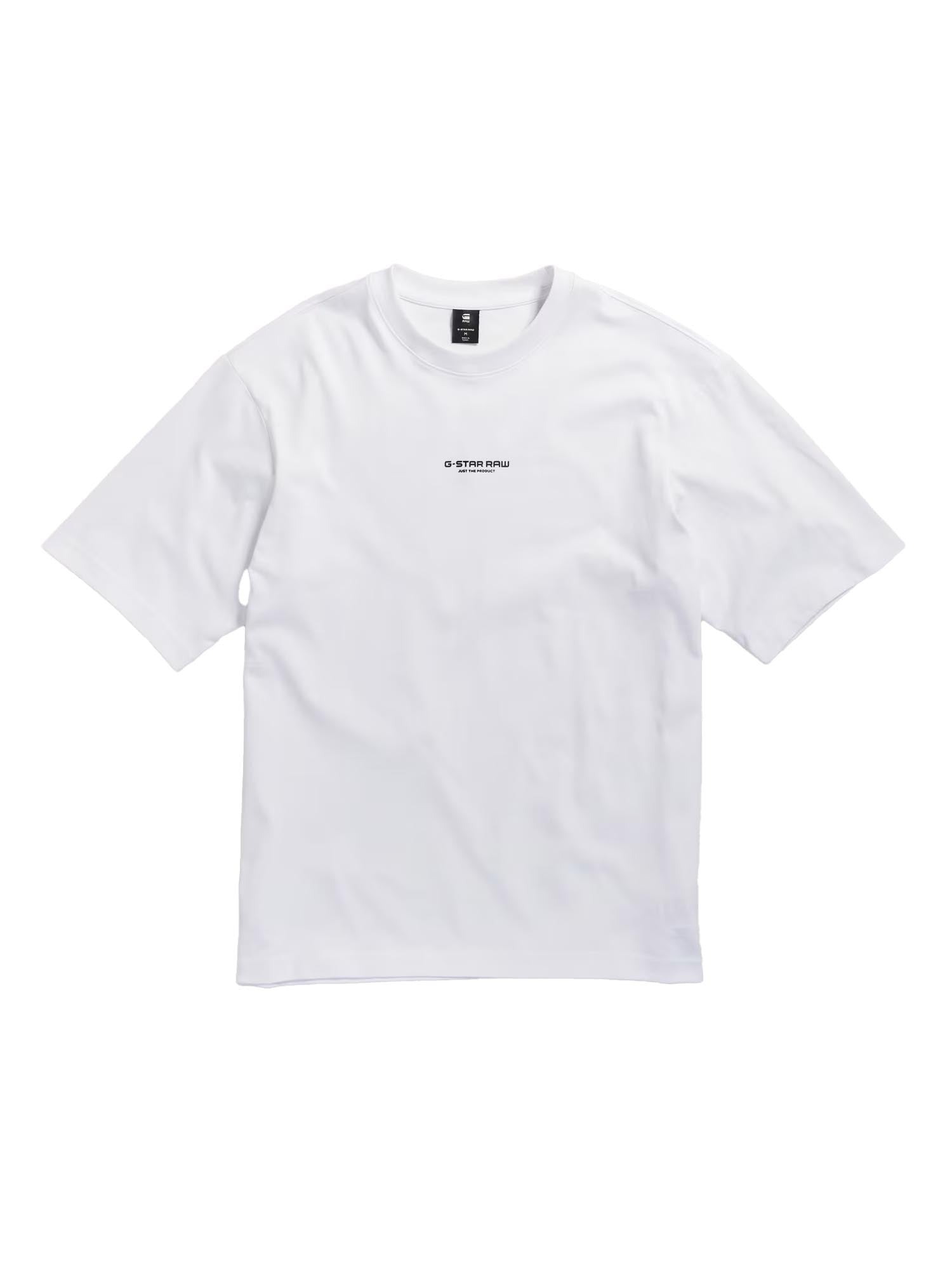 G-star Raw T-Shirt Center Chest Boxy Bianco