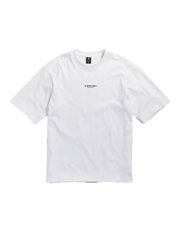 G-star Raw T-shirt Center Chest Boxy Bianco