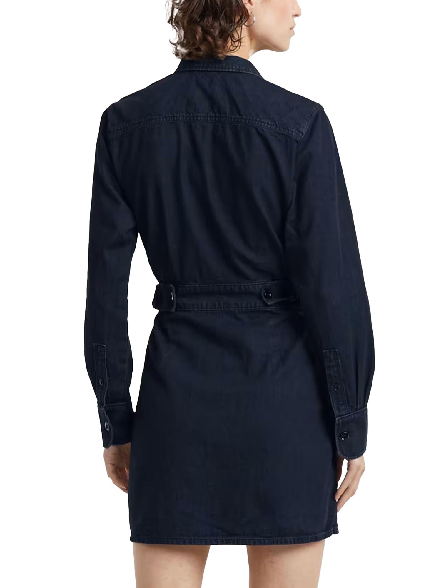 G-star Raw Wrap Dress Blu