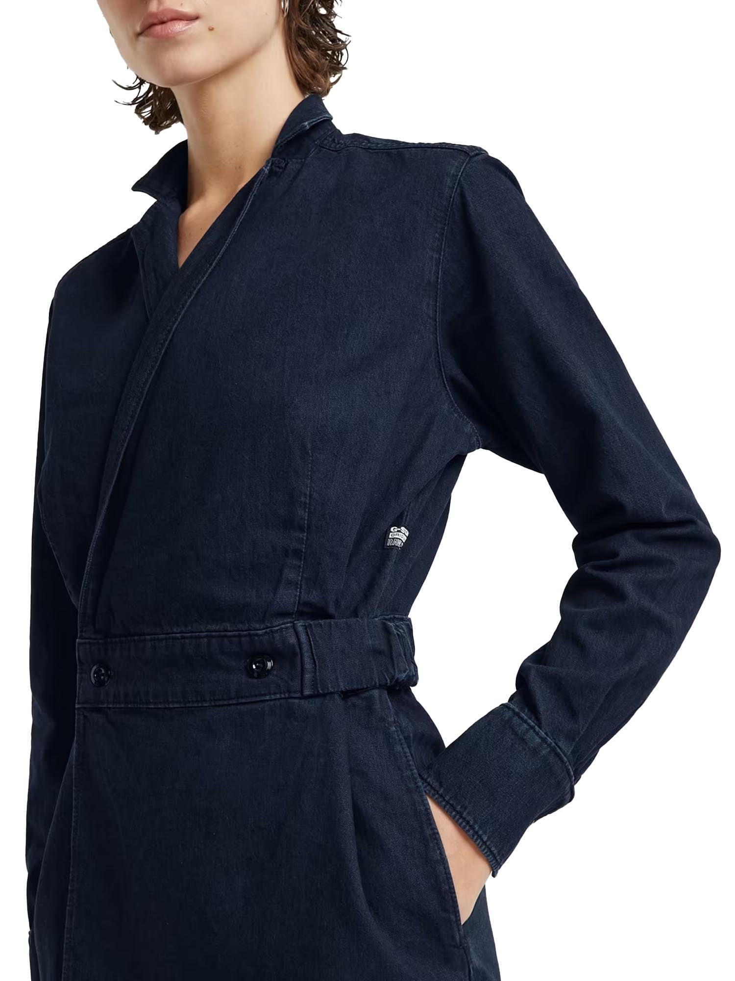 G-star Raw Wrap Dress Blu