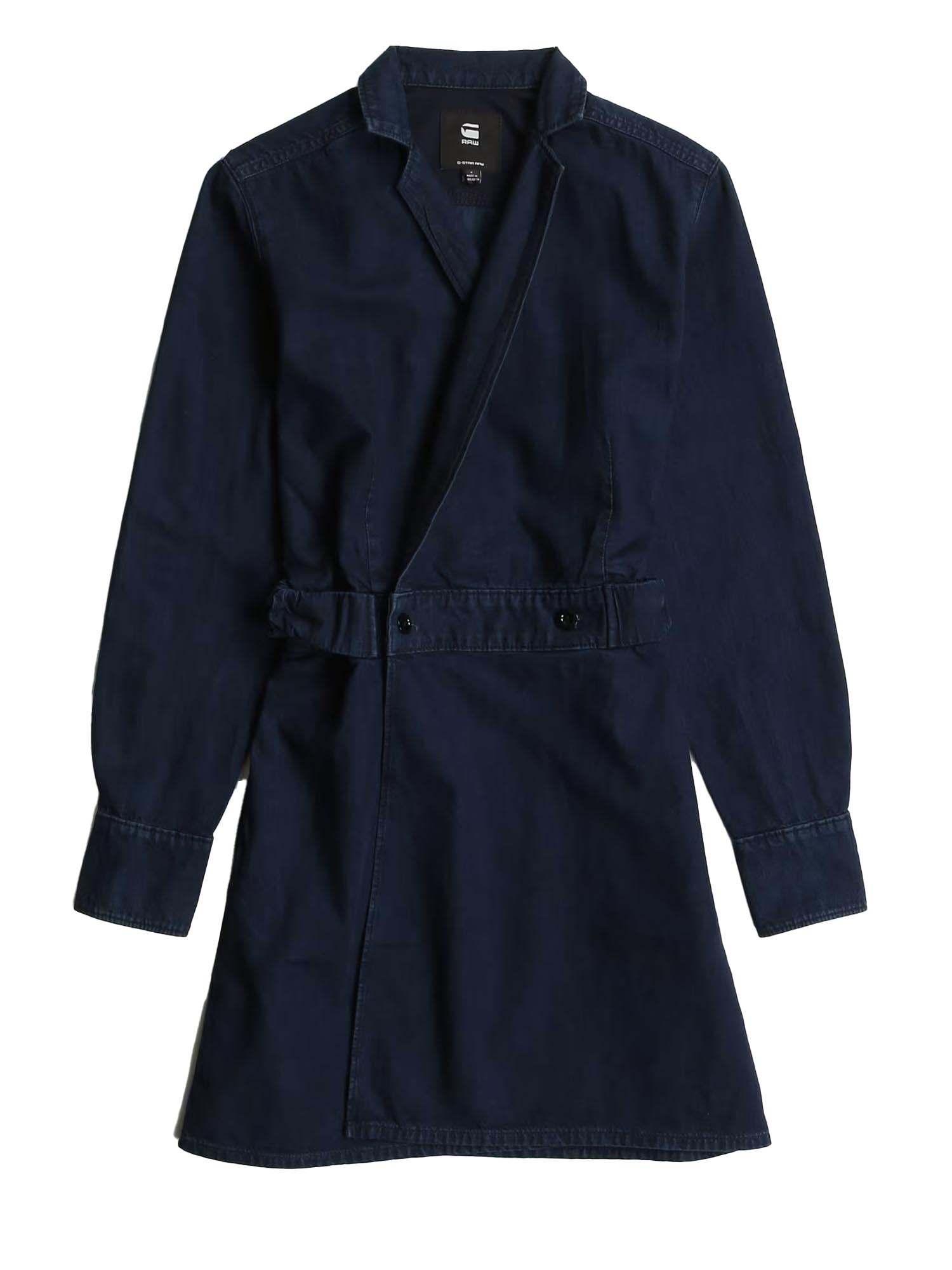 G-star Raw Wrap Dress Blu