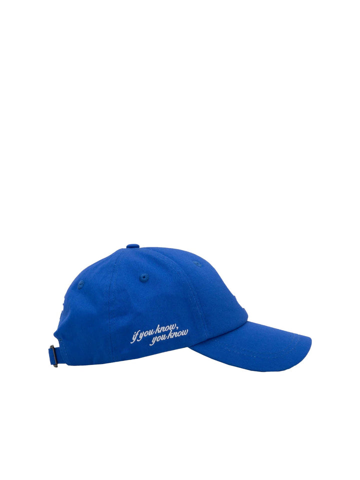 "Garment Workshop "If You Know You Know" Embroidered Six Panel Hat Blu"