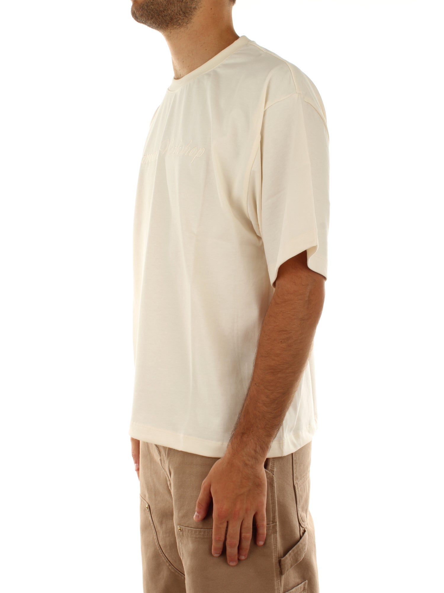 Garment Workshop Jersey T-Shirt Beige