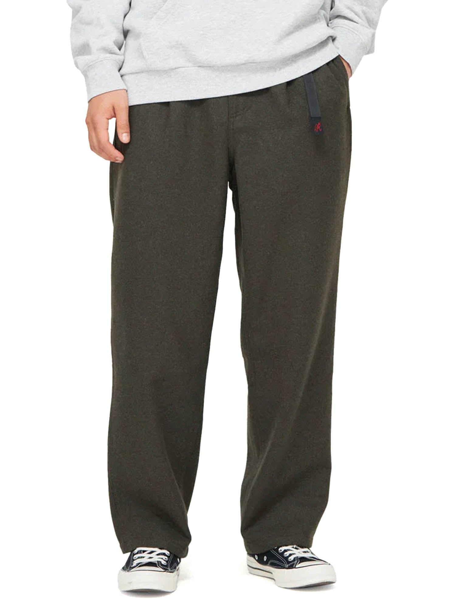 Gramicci Wool Relaxed Pleated Trouser Grigio