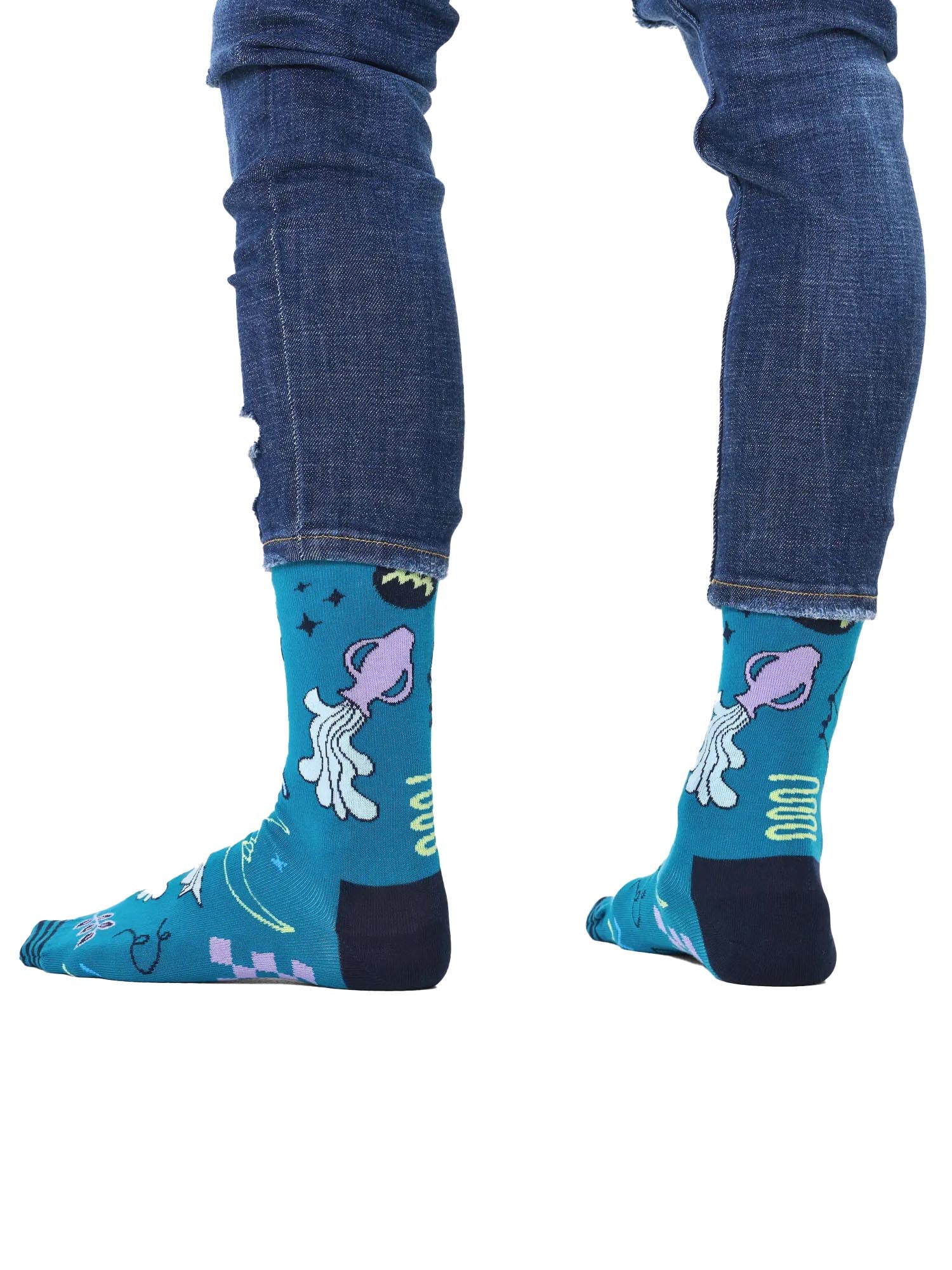 Happy Socks Calzini Aquarius Blu