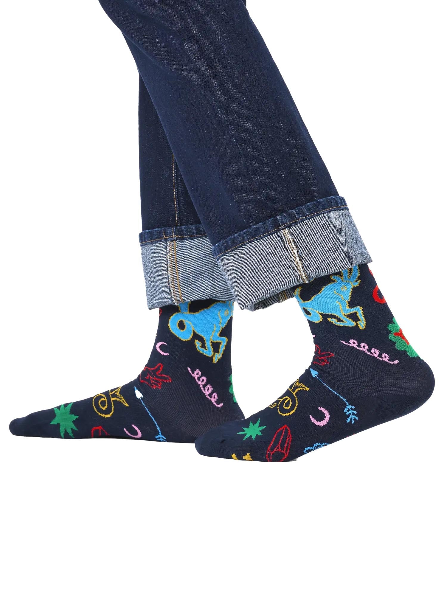 Happy Socks Calzini Capricon Blu