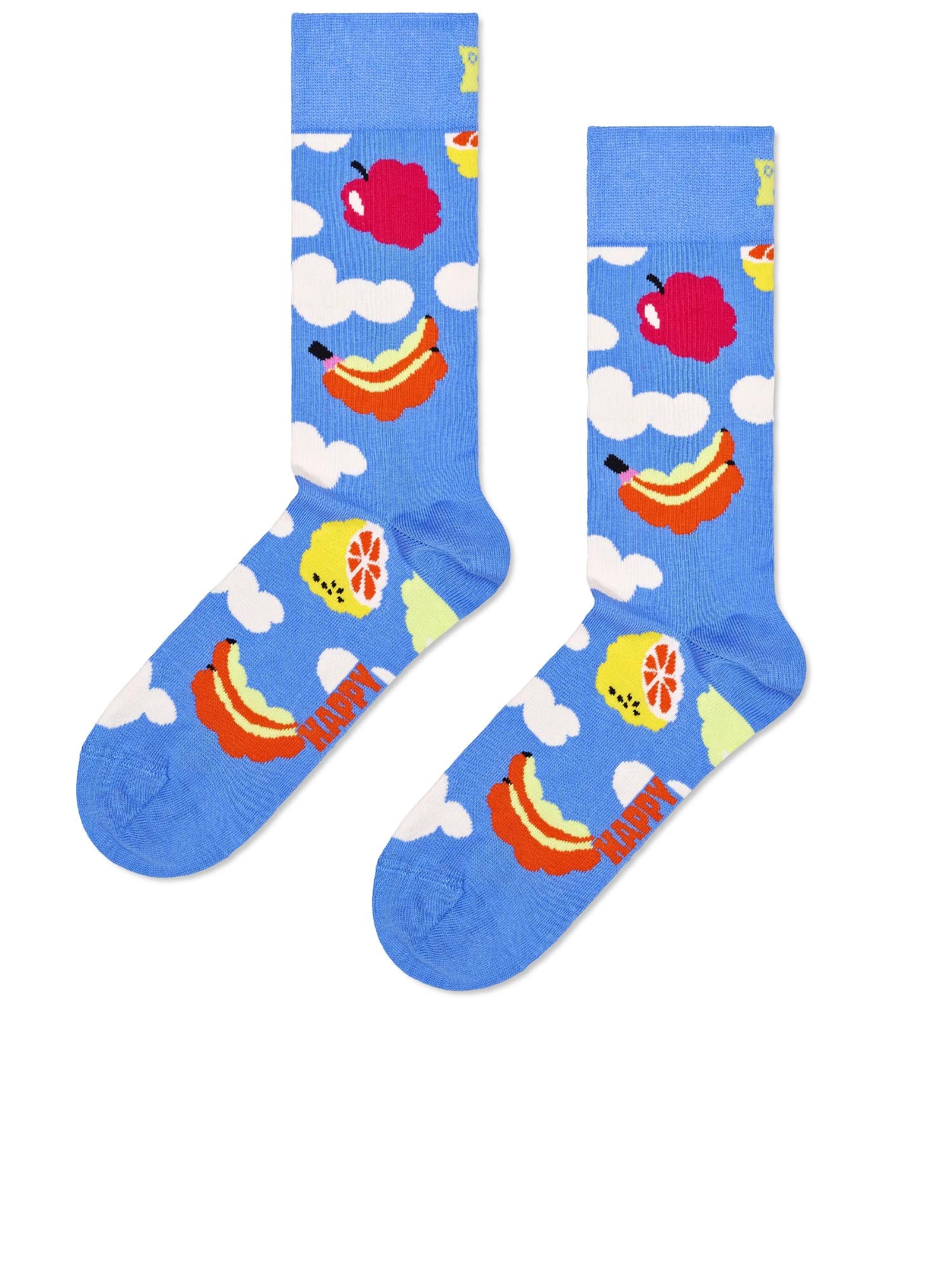 Happy Socks Calzini Cloudy Fruit Blu