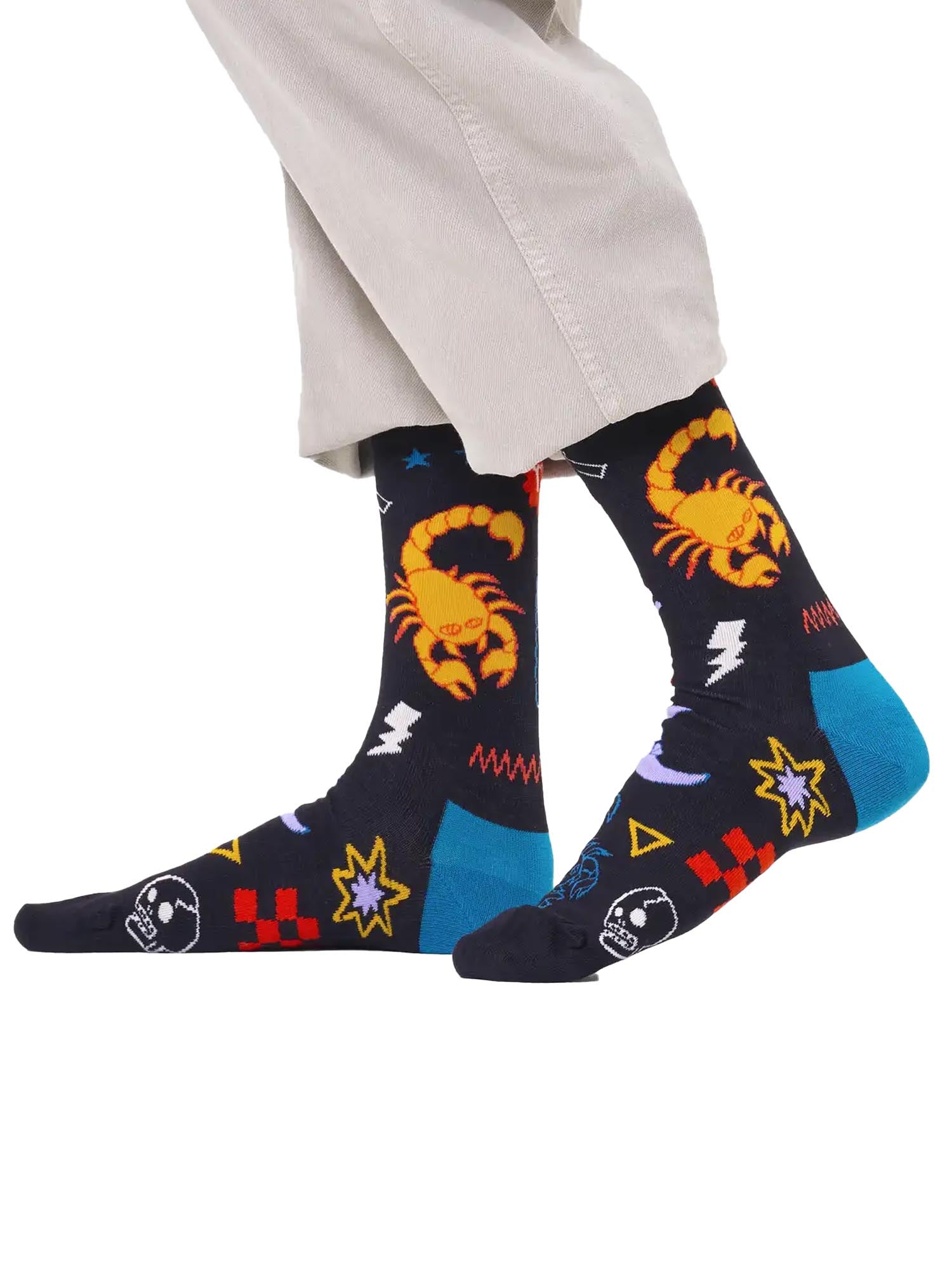 Happy Socks Calzini Scorpio Nero