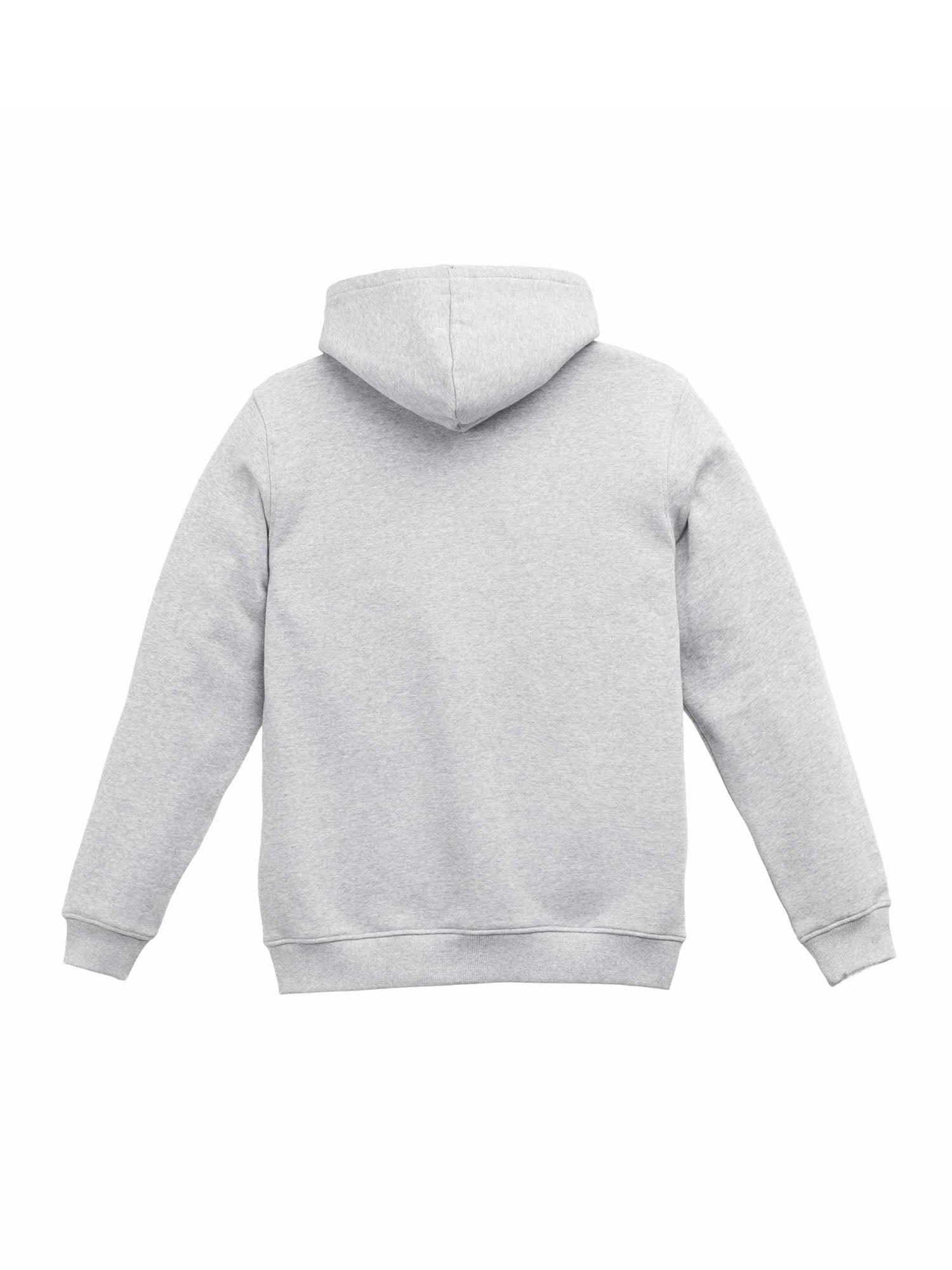 Herschel Basic Zip Hoodie Men Grigio