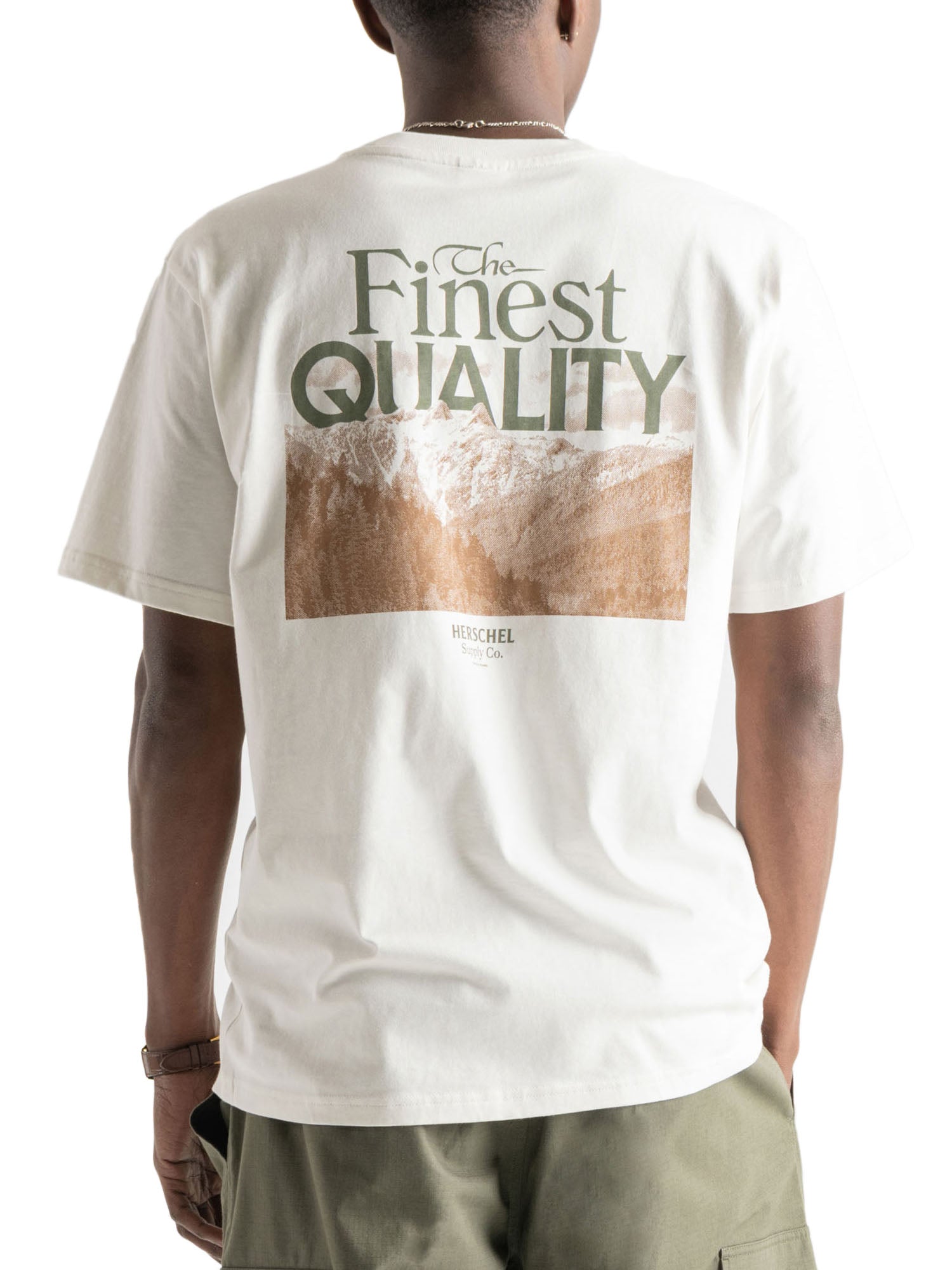 Herschel Mt Hsc Tee Men Bianco