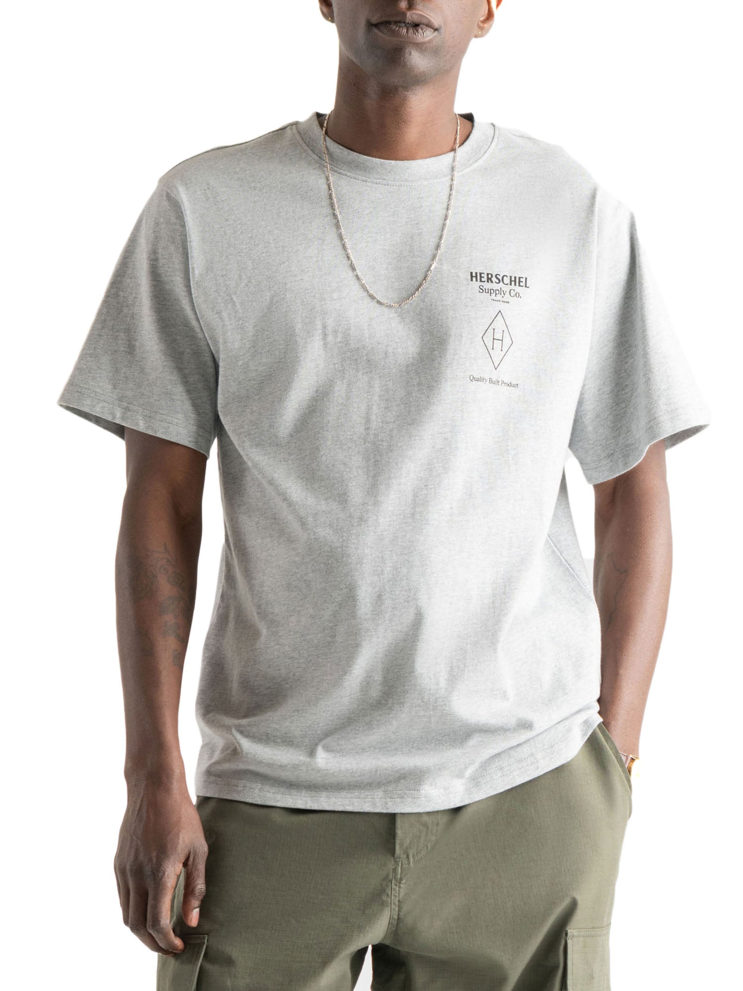 Herschel Mt Hsc Tee Men Grigio