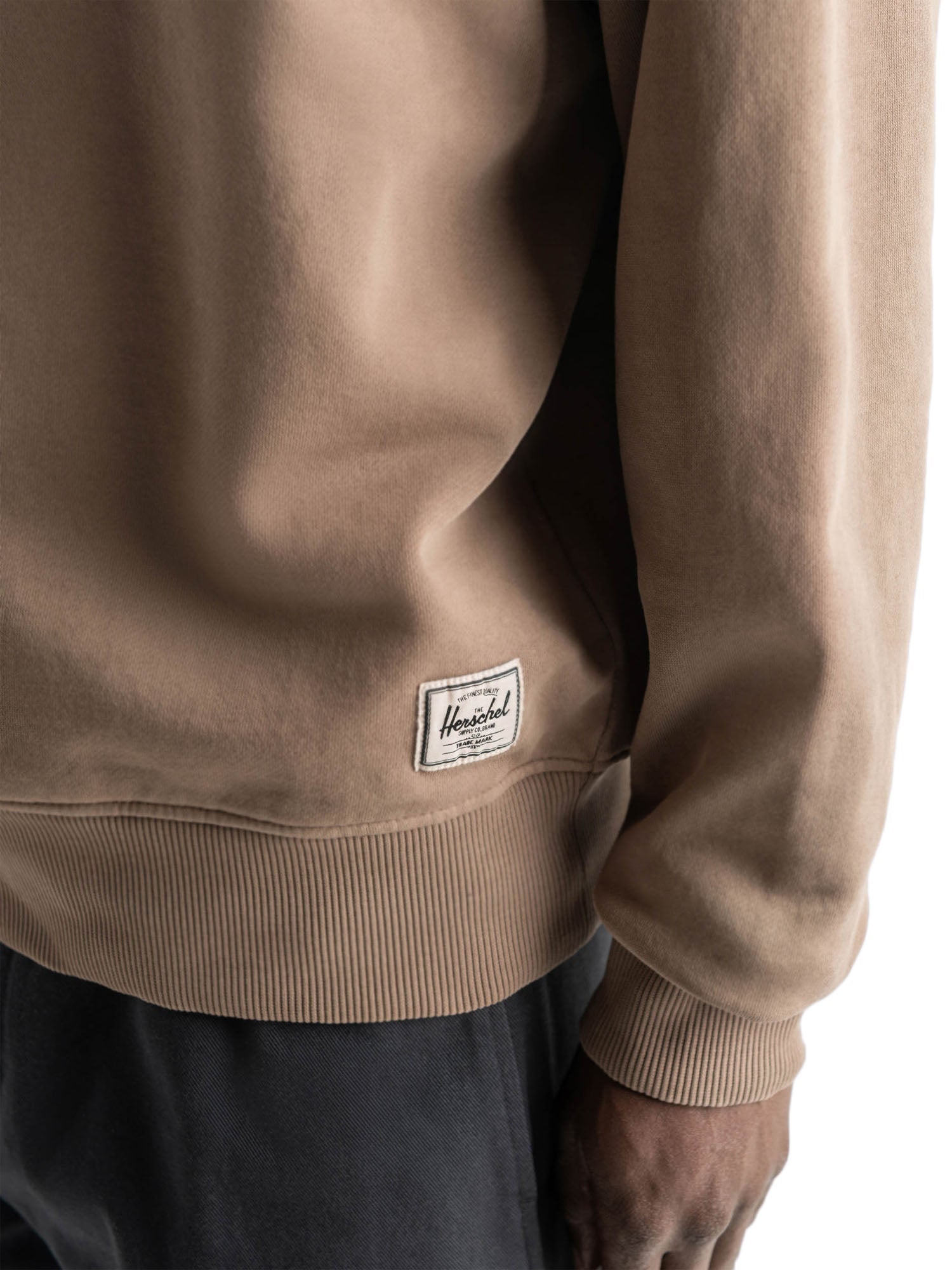 Herschel Pigment Dye Classic Crew Beige