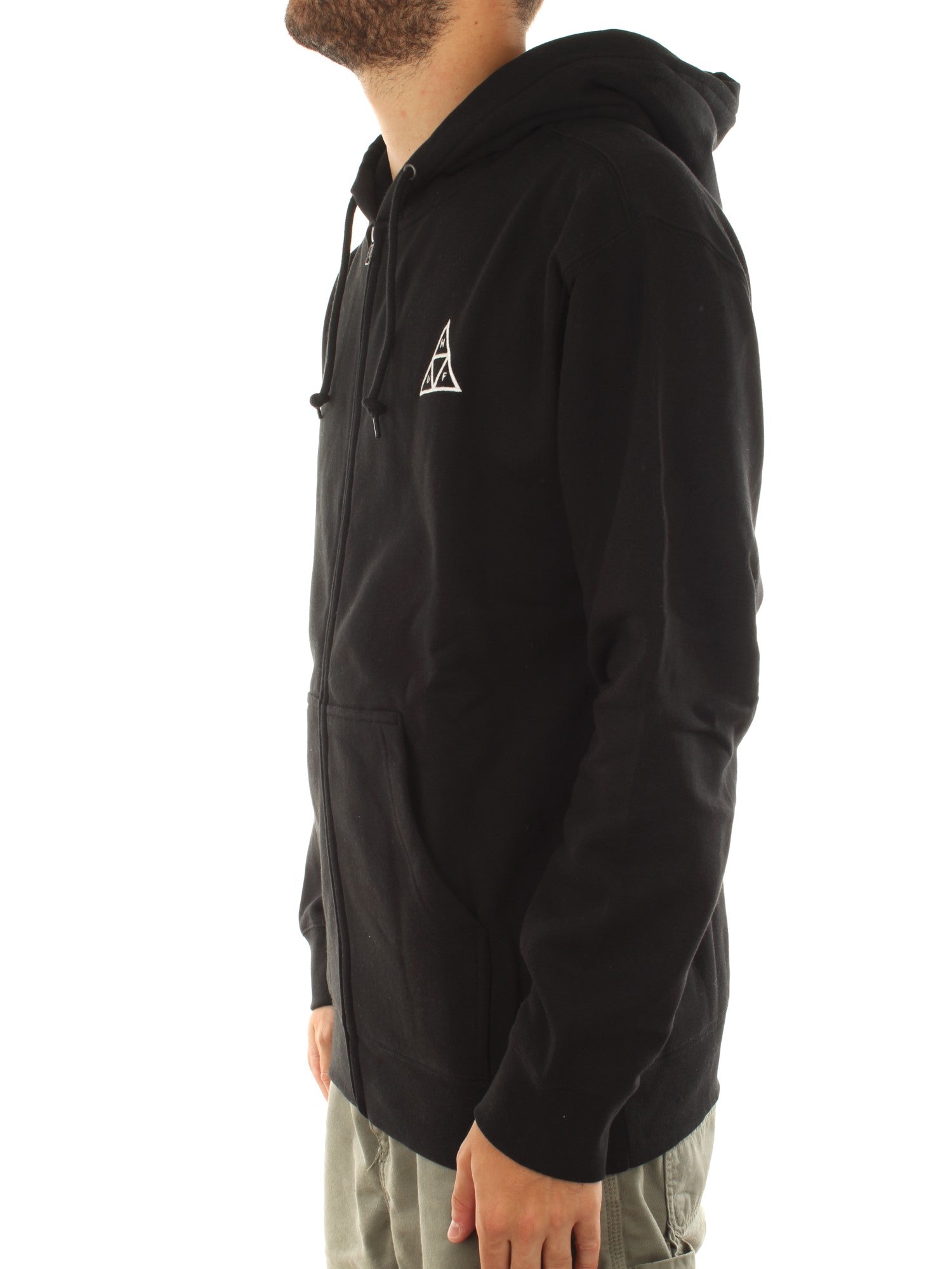 Huf Huf Set Tt F/Z Hoodie Nero