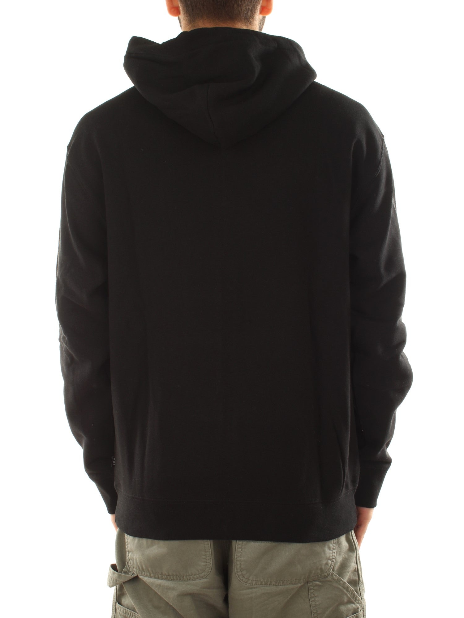 Huf Huf Set Tt F/Z Hoodie Nero