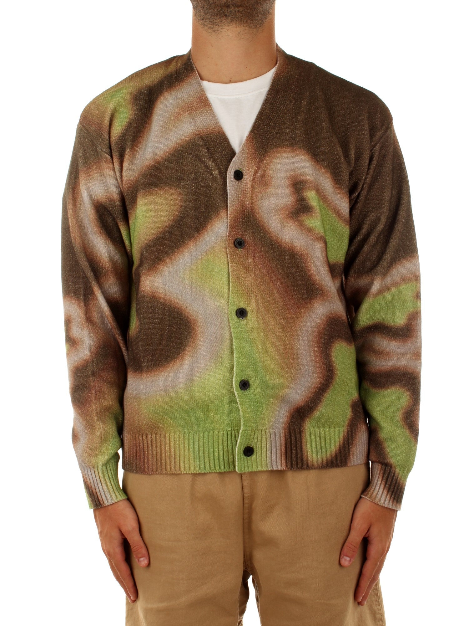 Huf Space Dust Cardigan Marrone