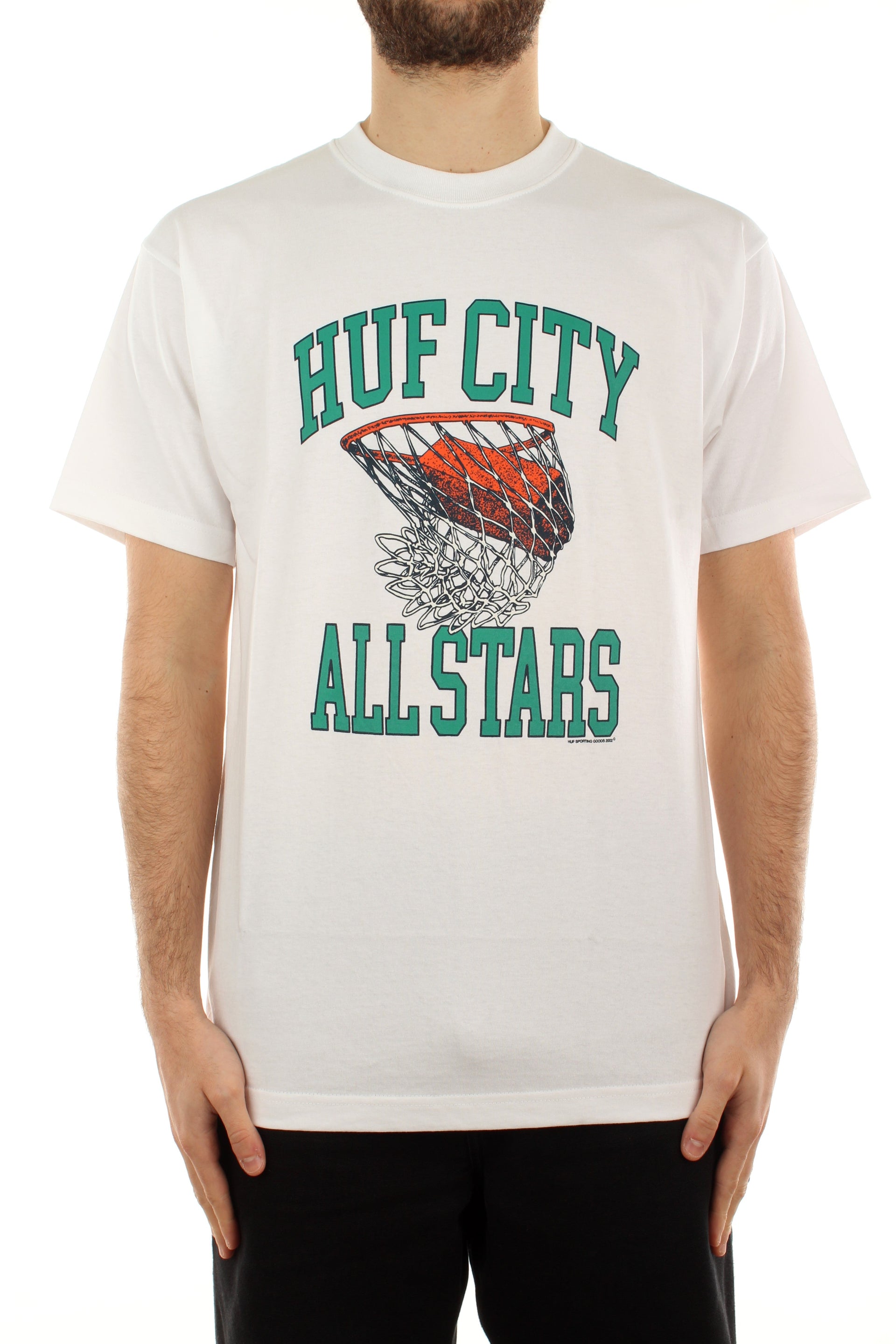 T-SHIRT Bianco Huf